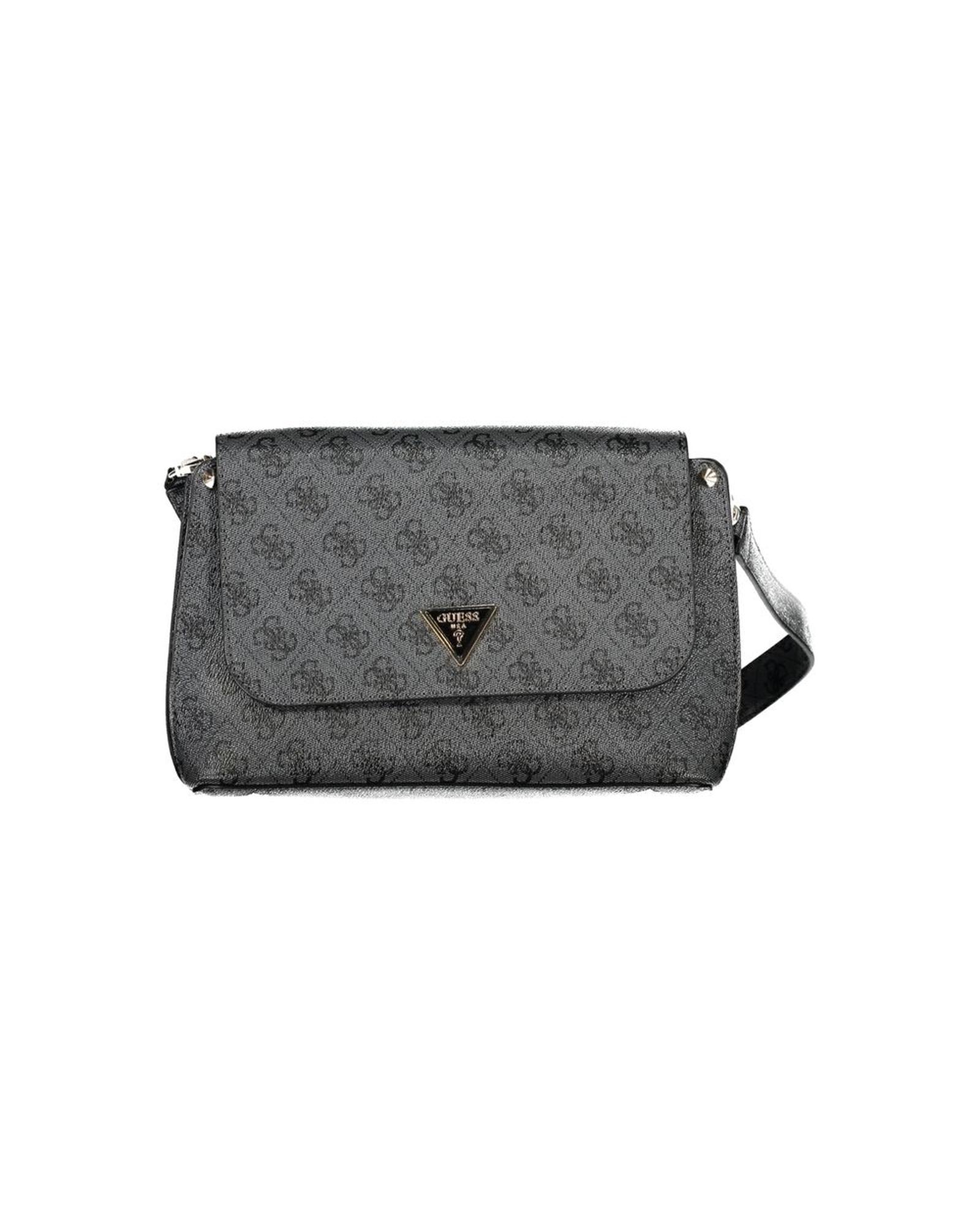 V539-GU-23467-202506162335-00 Guess Jeans Women's Black Polyethylene Handbag - One Size - Image 1