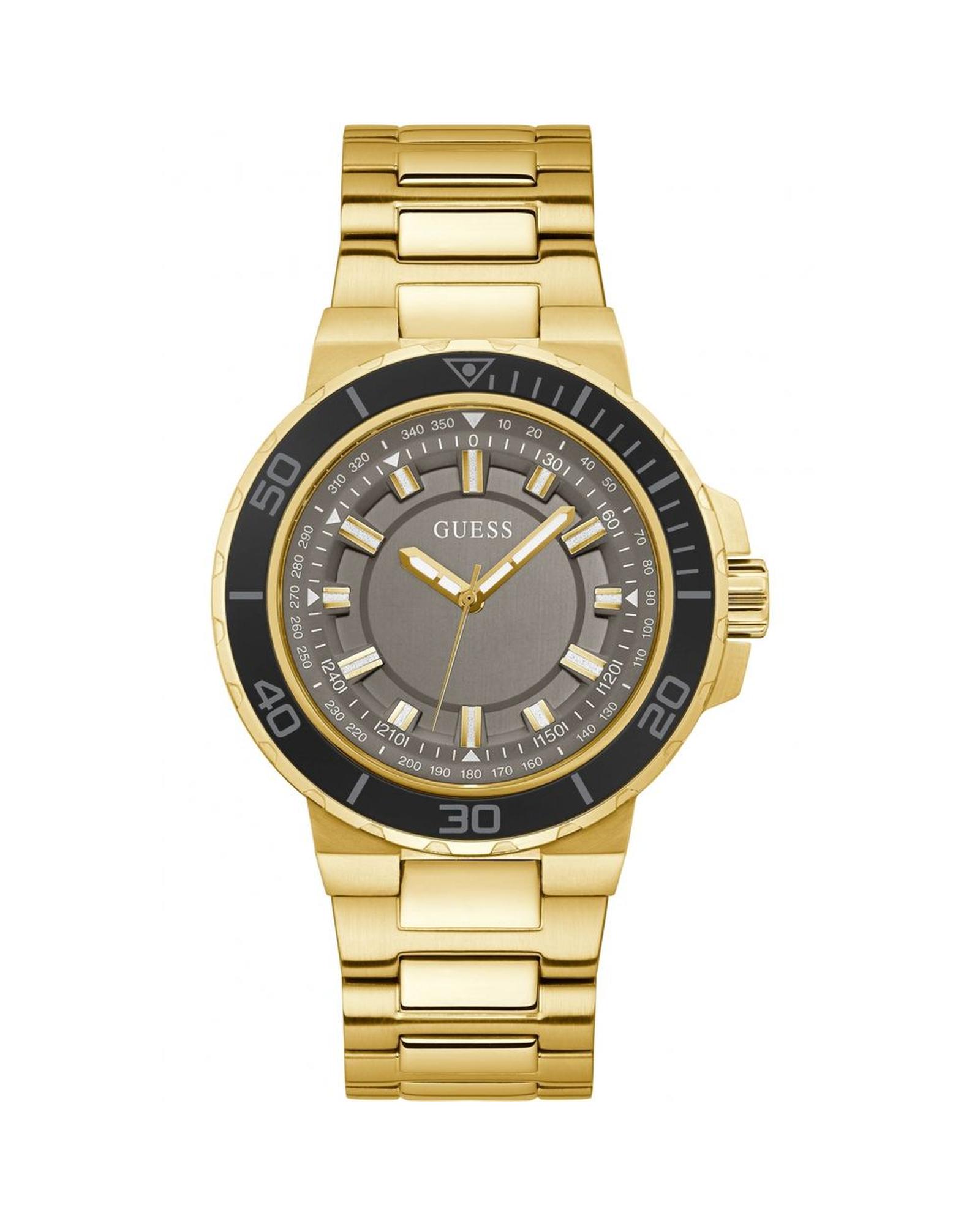 V539-GUGW0426G2AC-202506170406-00 Guess Men's Gold Stainless Steel Watch - One Size - Image 1