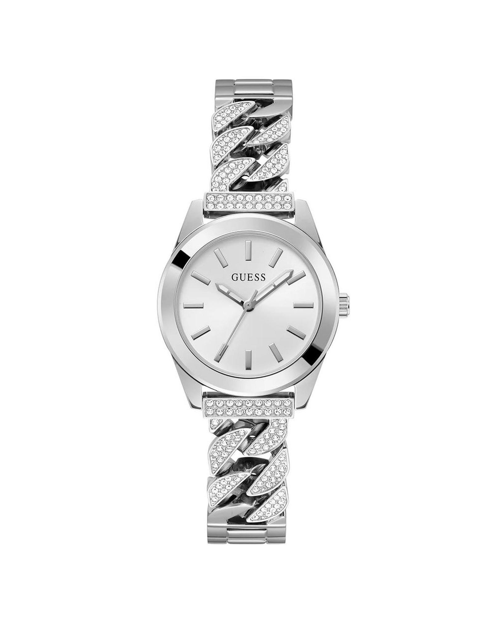 V539-GUGW0546L1AC-202506170416-00 Guess Women's Gray Stainless Steel Stainless Steel Watch - One Size - Image 1