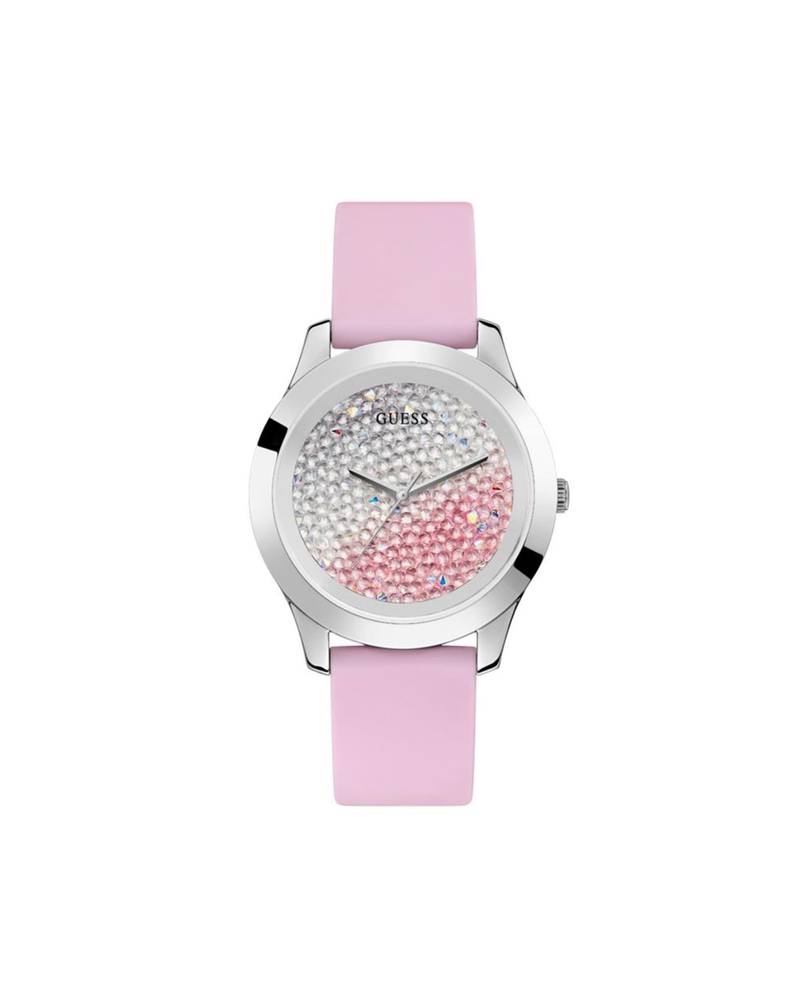 V539-GUW1223L1AC-202506170215-00 Guess Women's Multicolor Rubber Watch - One Size - Image 1