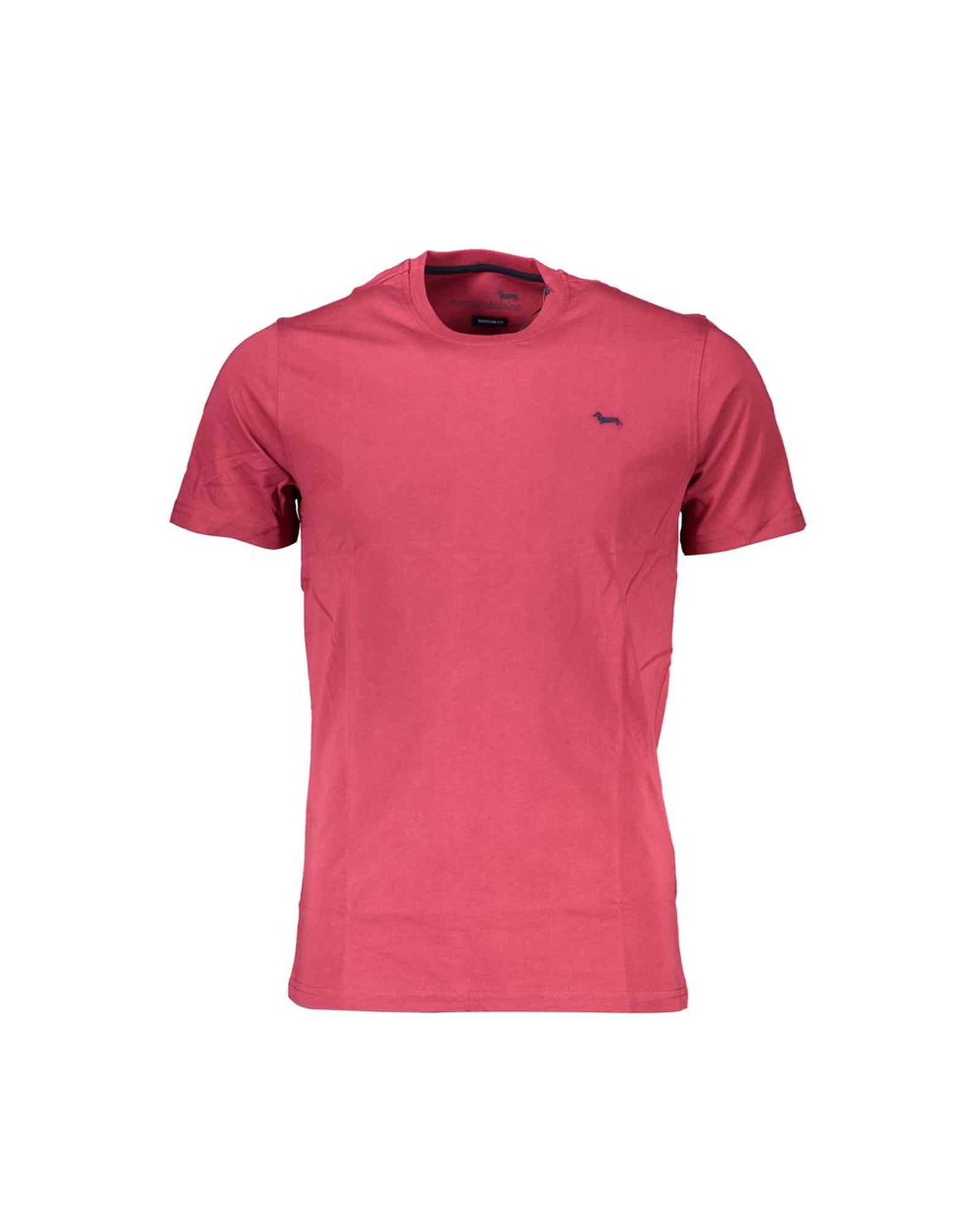 V539-HA-23558-XL-202506170242-00 Harmont & Blaine Men's Red Cotton T-Shirt - XL - Image 1
