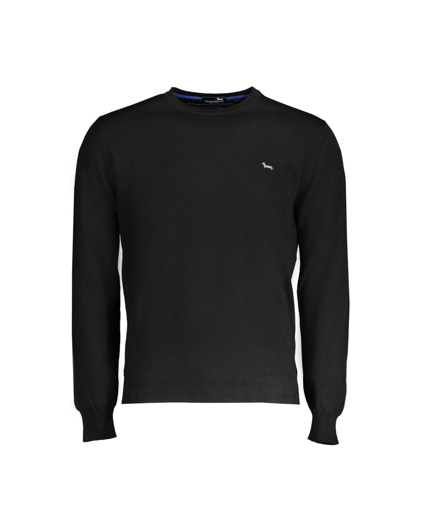 V539-HA-31507-XXL-202506170415-00 Harmont & Blaine Men's Black Wool Sweater - 2XL - Image 1