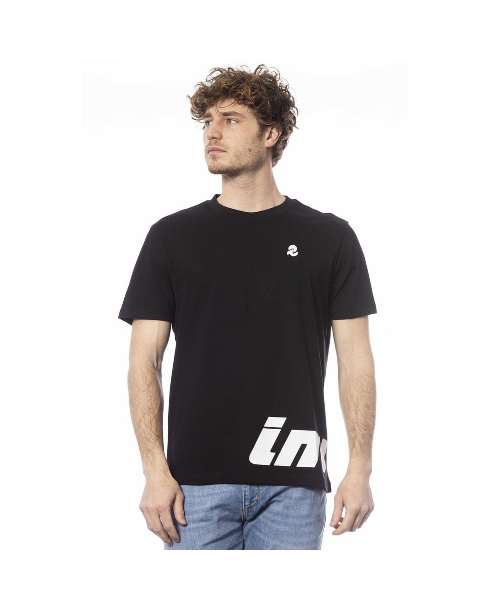 V539-IN-24034-XL-171326-00 Invicta Men's Black Cotton T-Shirt - XL - Image 1