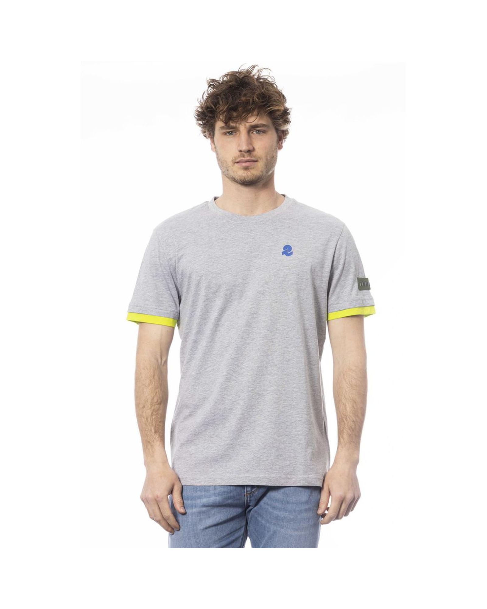 V539-IN-24045-L-171549-00 Invicta Men's Gray Cotton T-Shirt - L - Image 1