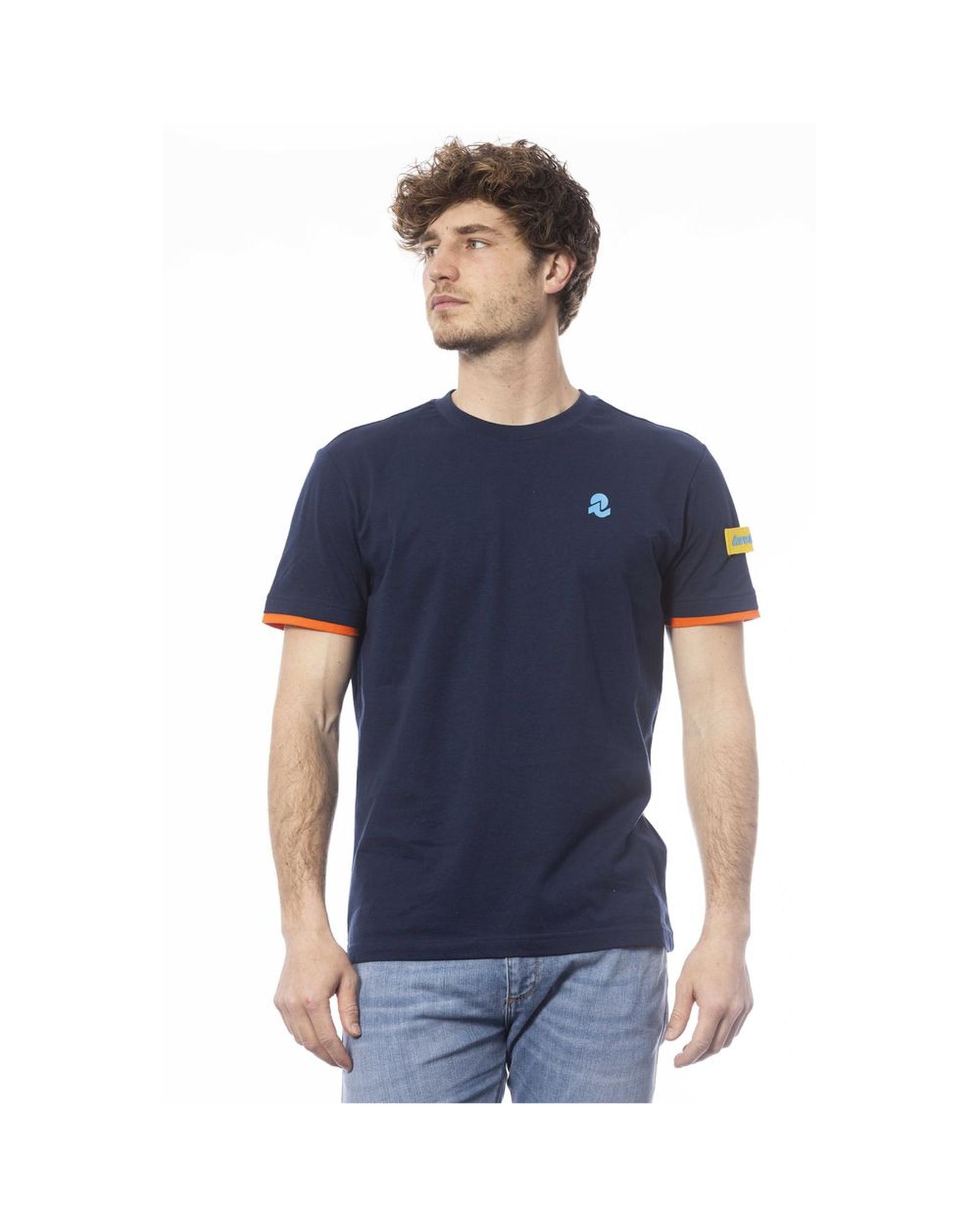 V539-IN-24047-XL-176660-00 Invicta Men's Blue Cotton T-Shirt - XL - Image 1