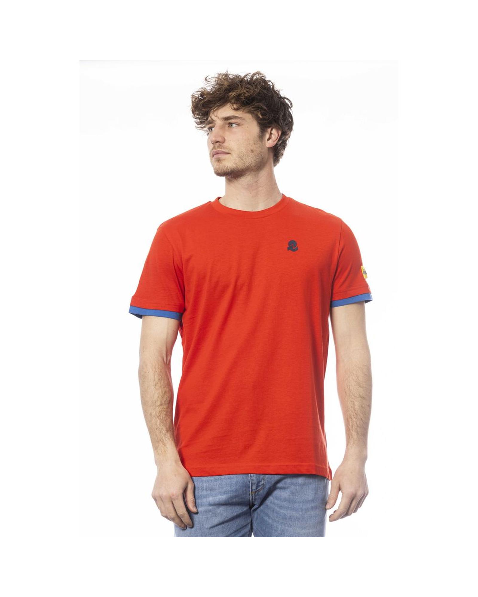 V539-IN-24048-XL-202506170235-00 Invicta Men's Red Cotton T-Shirt - XL - Image 1
