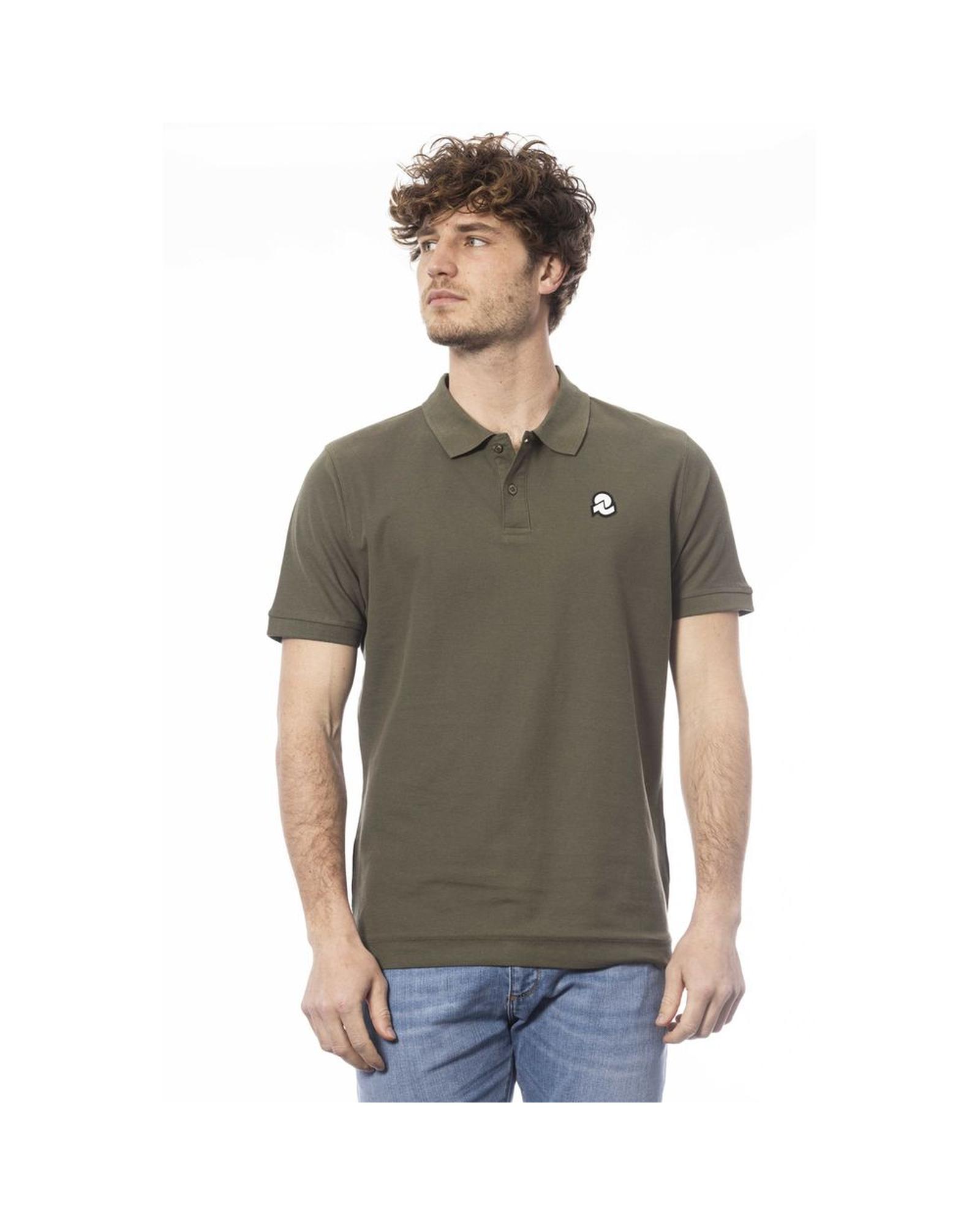 V539-IN-24055-L-202506170236-00 Invicta Men's Green Cotton Polo Shirt - L - Image 1