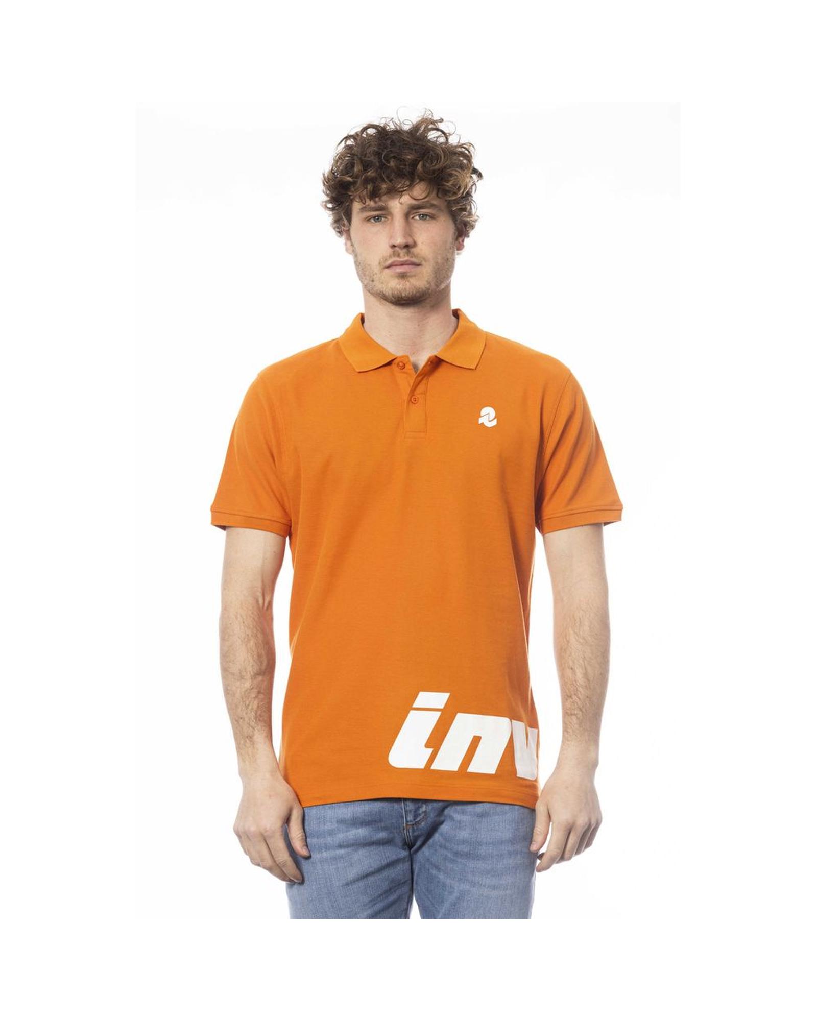 V539-IN-24059-M-202506170240-00 Invicta Men's Orange Cotton Polo Shirt - M - Image 1