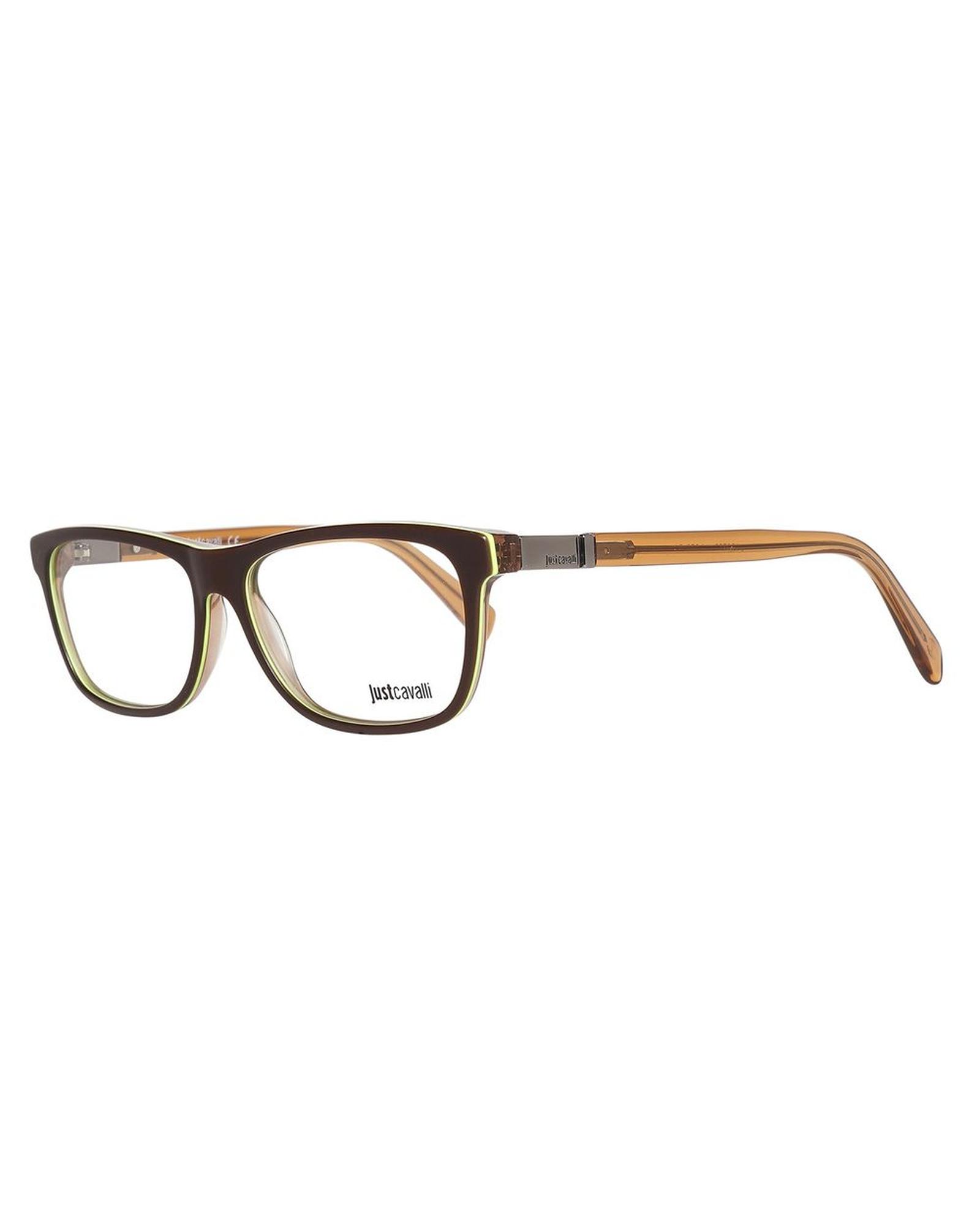 V539-JCJC070005054AC-202506170341-00 Just Cavalli Unisex's Brown Plastic Frames - One Size - Image 1