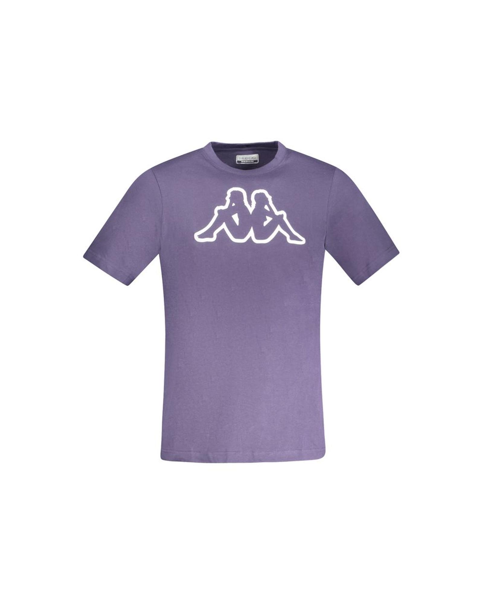 V539-KA-35416-XXL-202506170447-00 Kappa Men's Blue Cotton T-Shirt - 2XL - Image 1