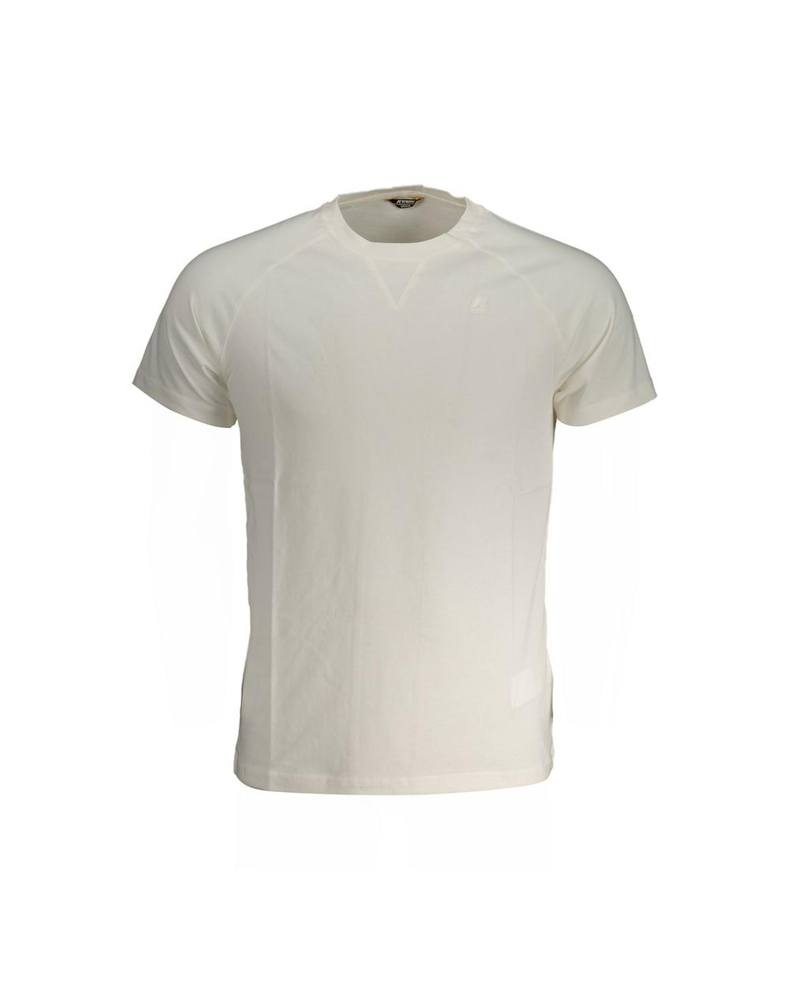 V539-KW-30631-S-202506170510-00 K-WAY Men's White Cotton T-Shirt - S - Image 1