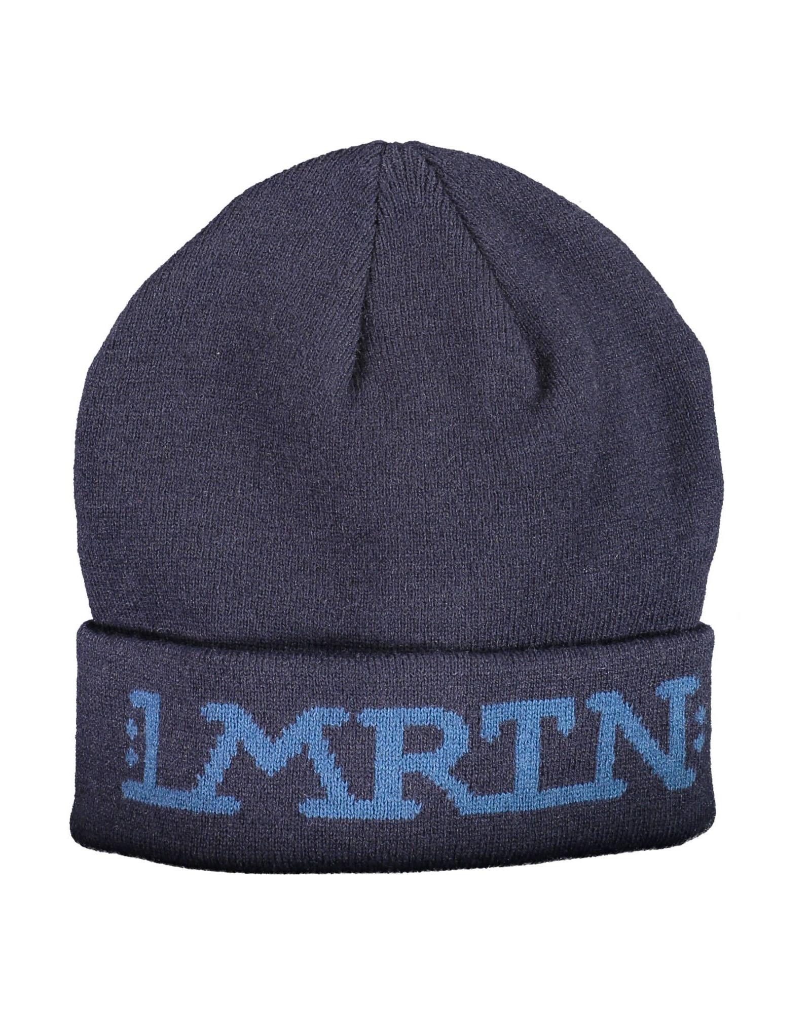 V539-LA-14041-202506170615-00 La Martina Men's Elegant Embroidered Nylon Cap in Serene Blue - One Size - Image 1
