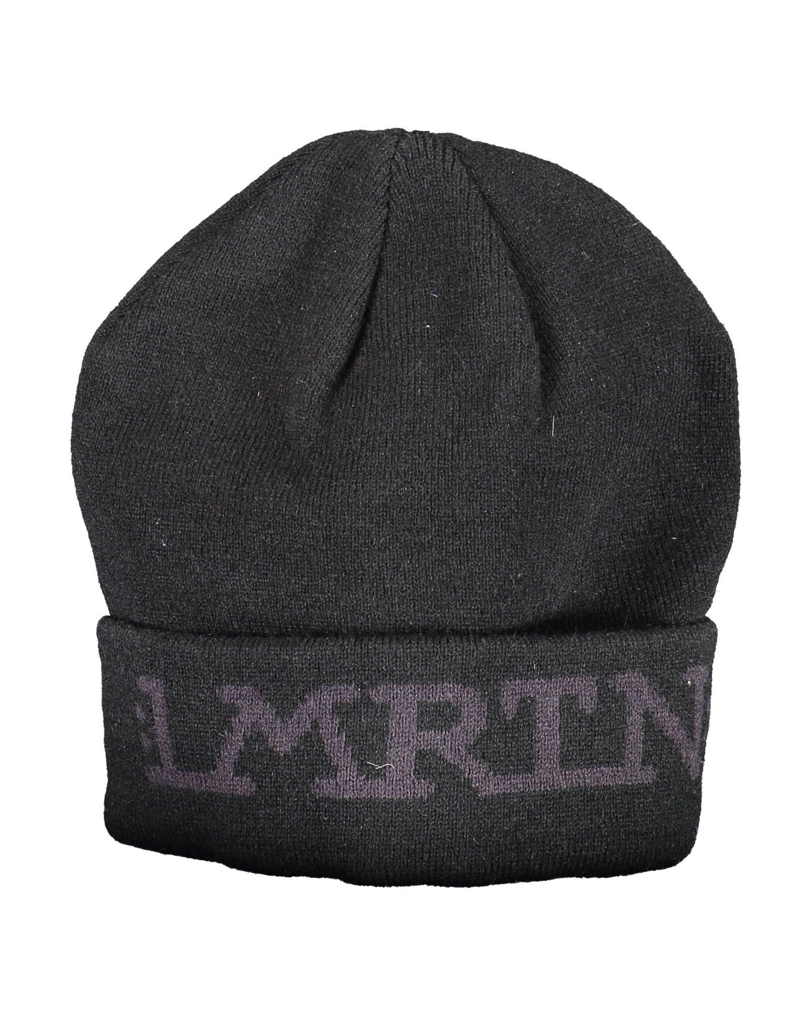 V539-LA-14042-202506170616-00 La Martina Men's Sleek Embroidered Cap in Timeless Black - One Size - Image 1