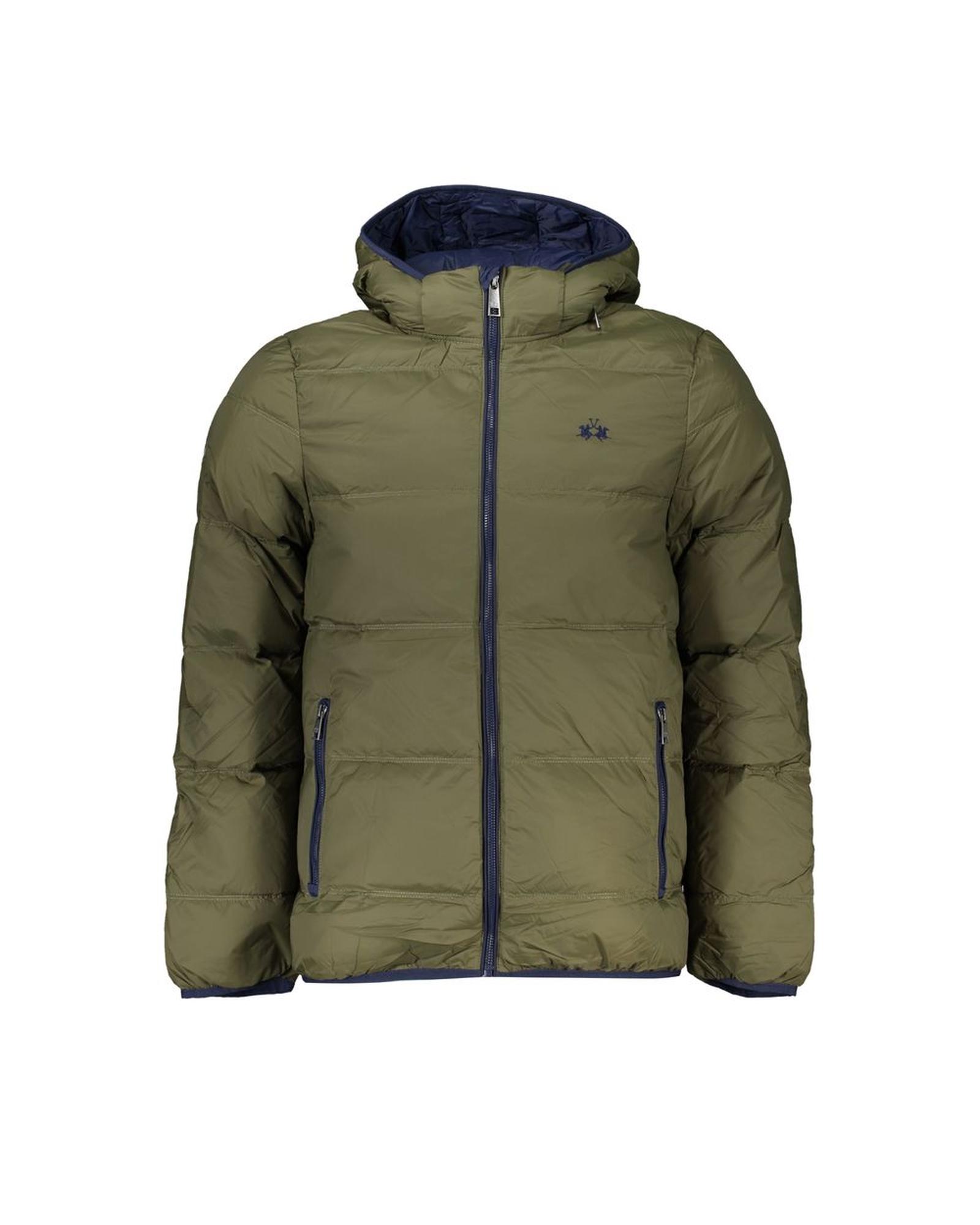 V539-LA-27034-L-202506170730-00 La Martina Men's Green Polyamide Jacket - L - Image 1