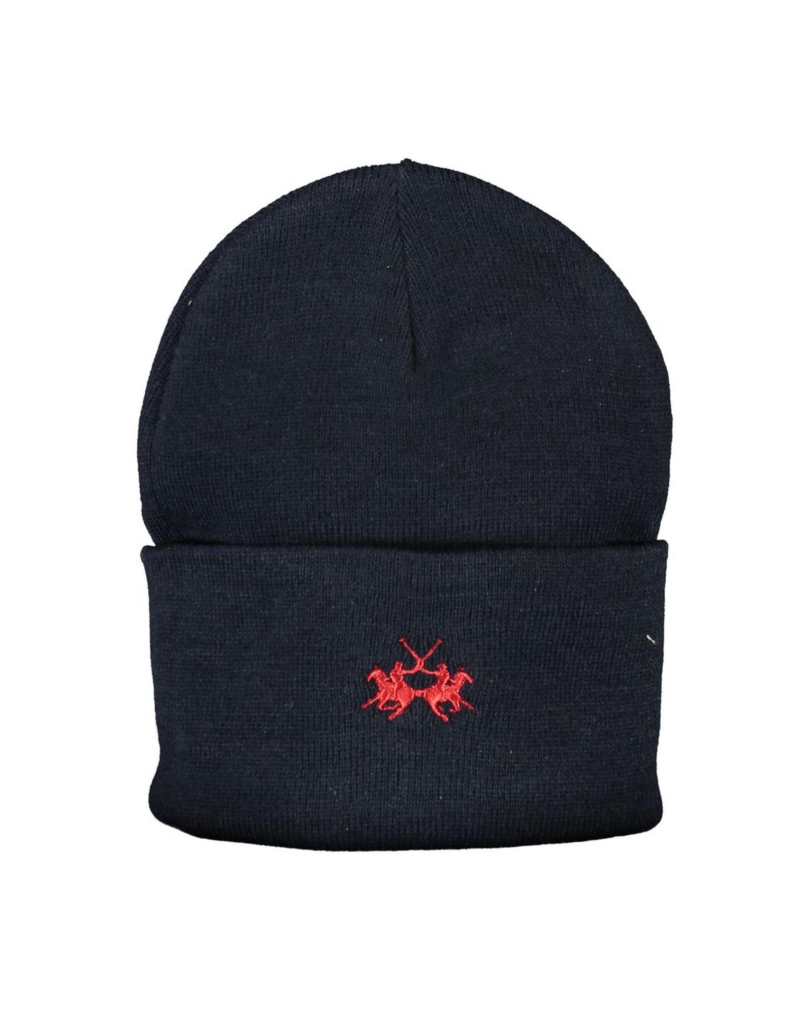 V539-LA-27040-202506170731-00 La Martina Men's Blue Polyester Hats & Cap - One Size - Image 1