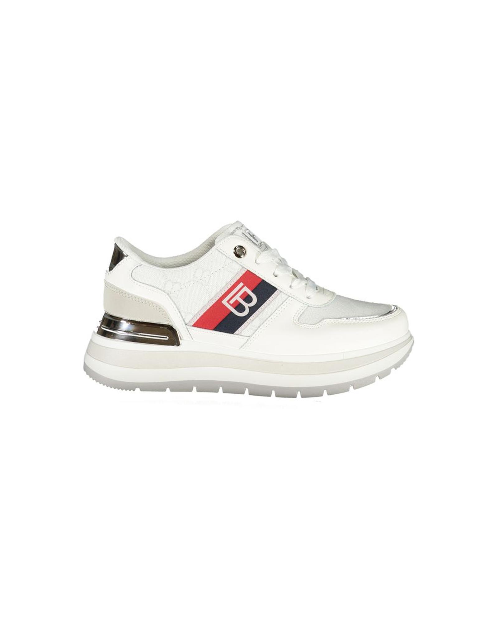 V539-LA-36481-EU40US10-202506170546-00 Laura Biagiotti Women's White Polyester Sneaker - 40 EU - Image 1