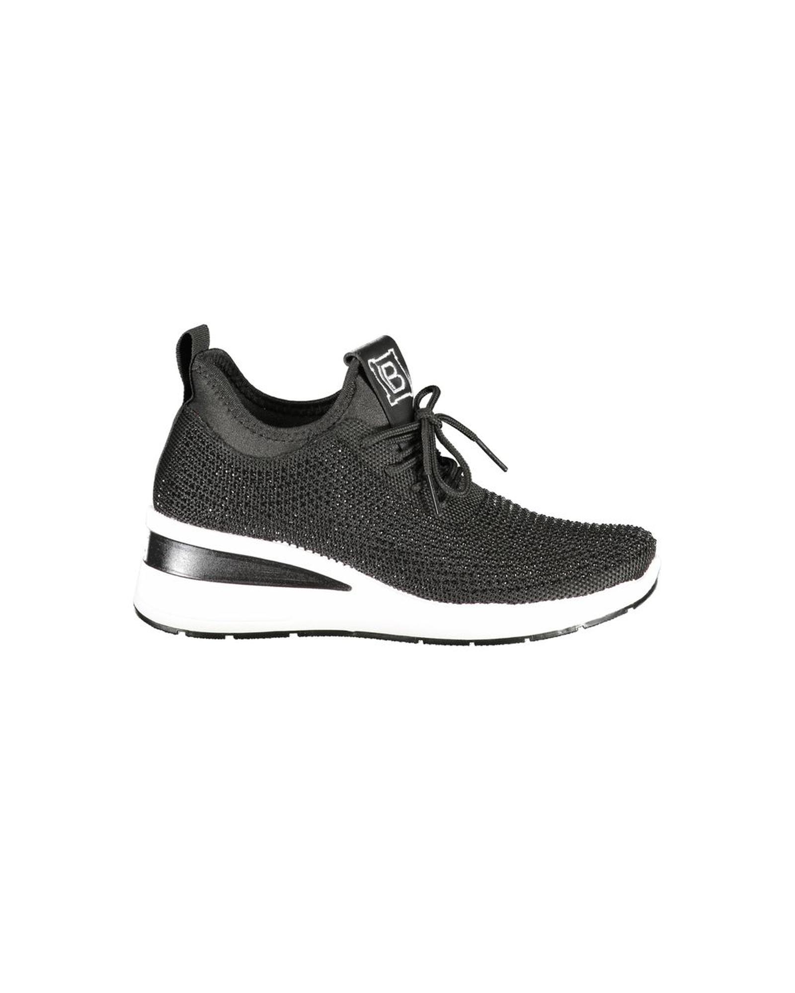 V539-LA-36486-EU38US8-202506170605-00 Laura Biagiotti Women's Black Polyester Sneaker - 38 EU - Image 1