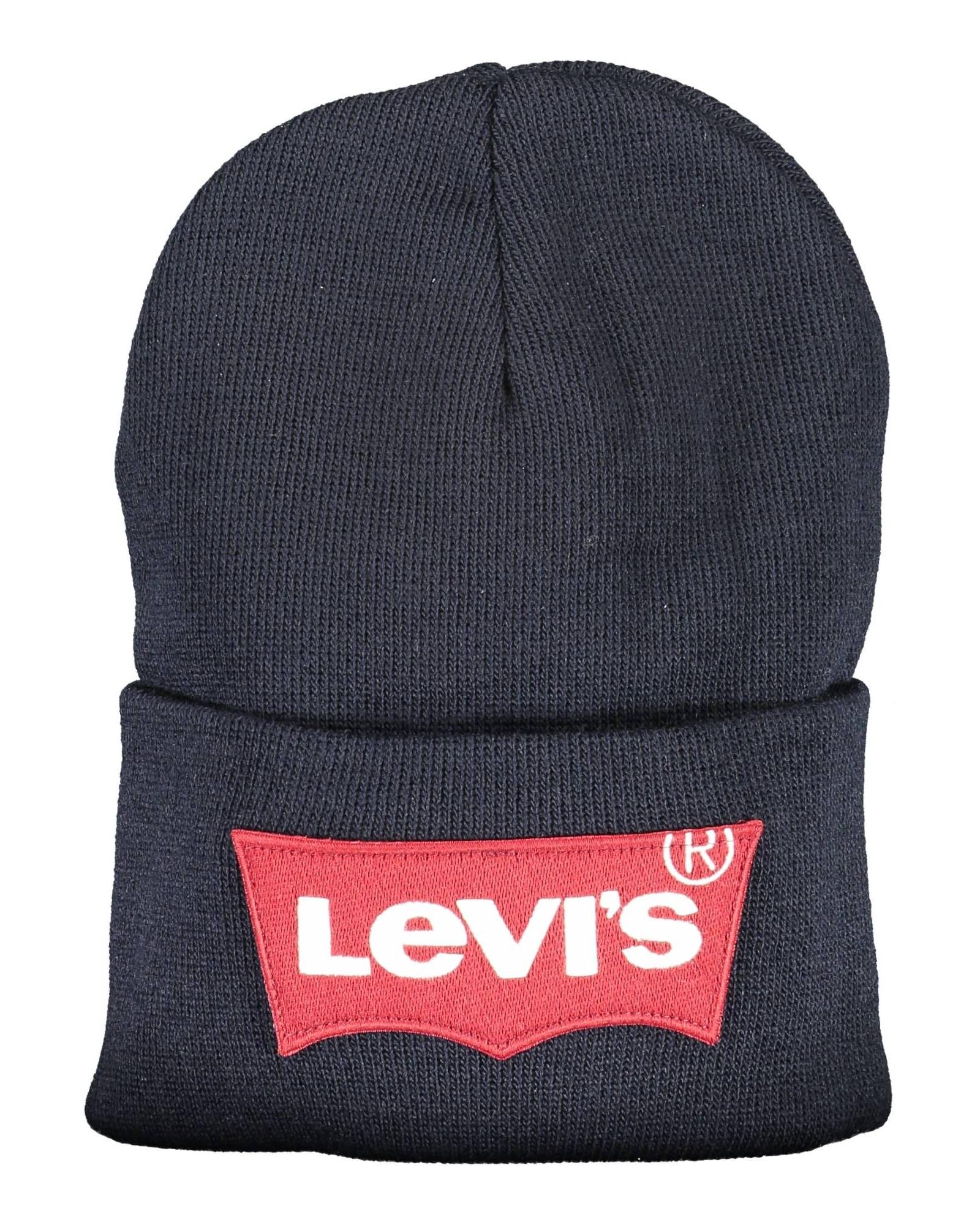 V539-LE-16085-202506170637-00 Levi's Men's Elevated Blue Acrylic Logo Cap - One Size - Image 1