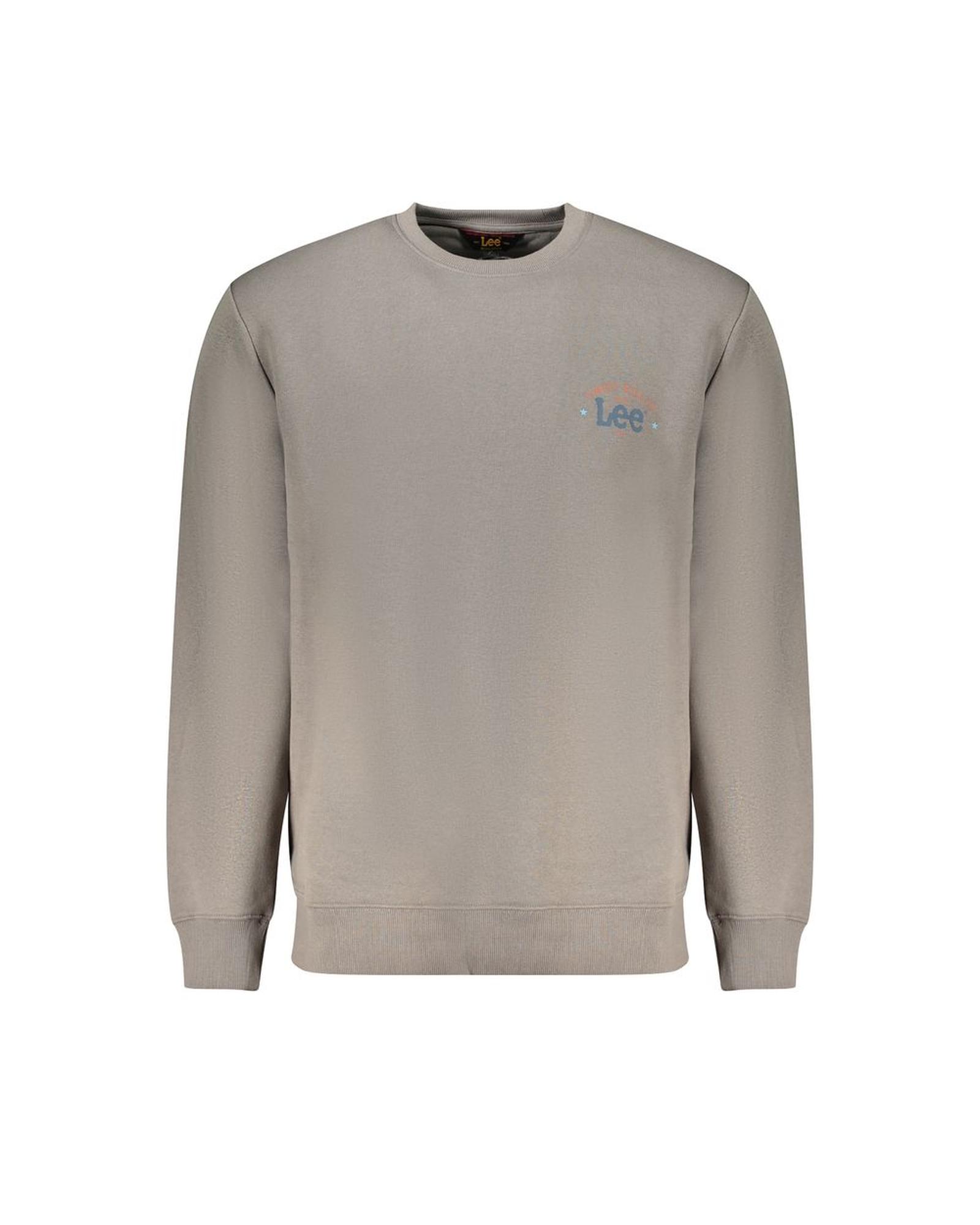 V539-LE-32014-XXL-202506170717-00 Lee Men's Gray Cotton Sweater - 2XL - Image 1