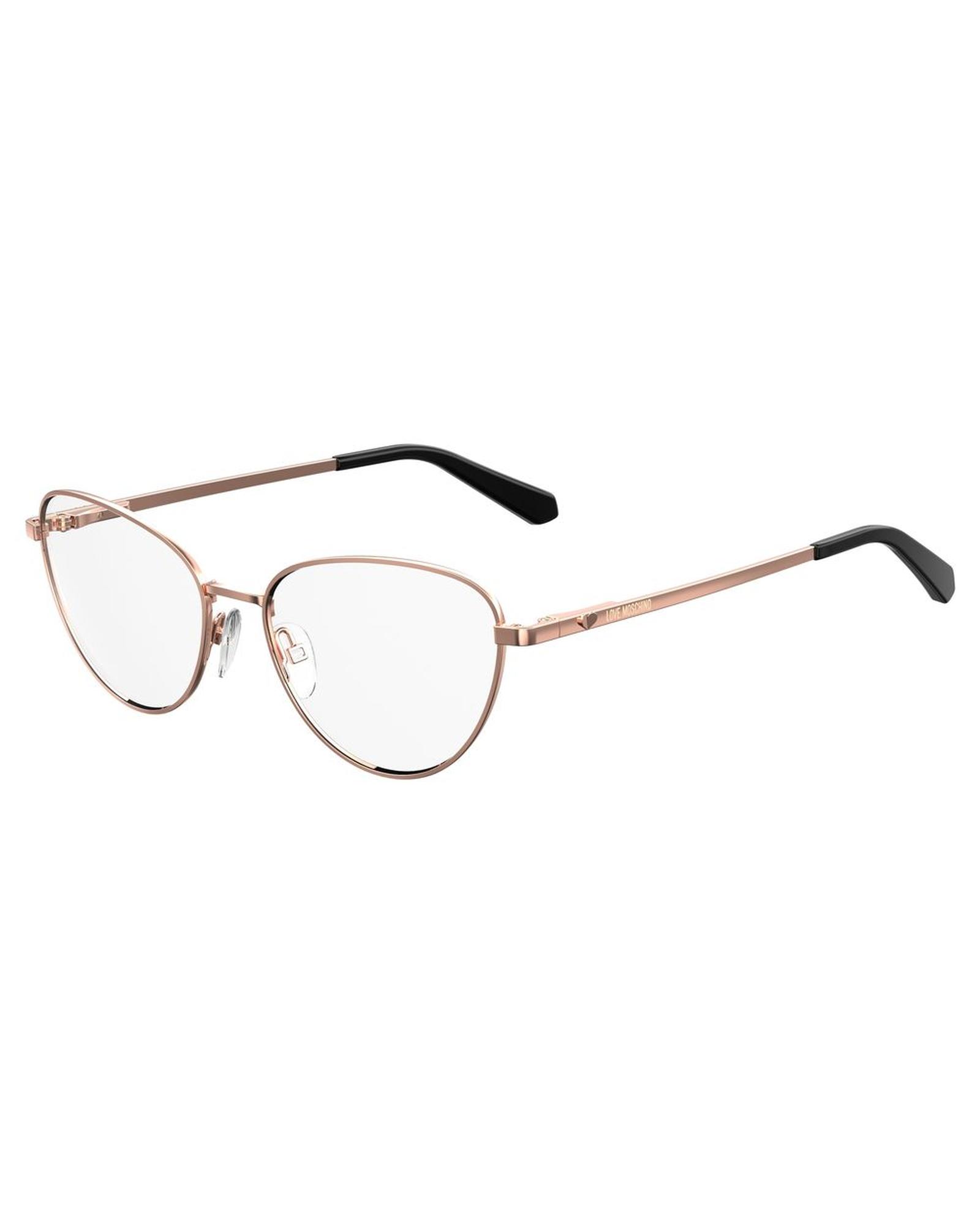 V539-LMMOL551DDBAC-202506170817-00 Love Moschino Women's Gold Metal Frames - One Size - Image 1