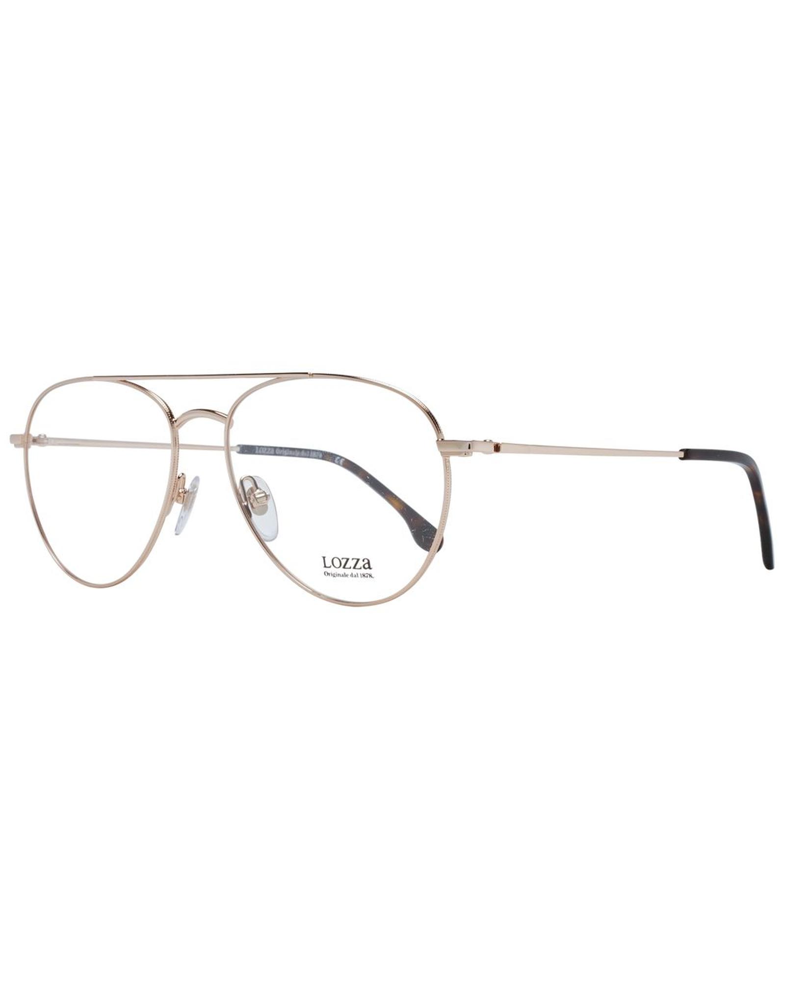 V539-LO-1054211-202506170845-00 Lozza Unisex's Gold Unisex Optical Frames - One Size - Image 1