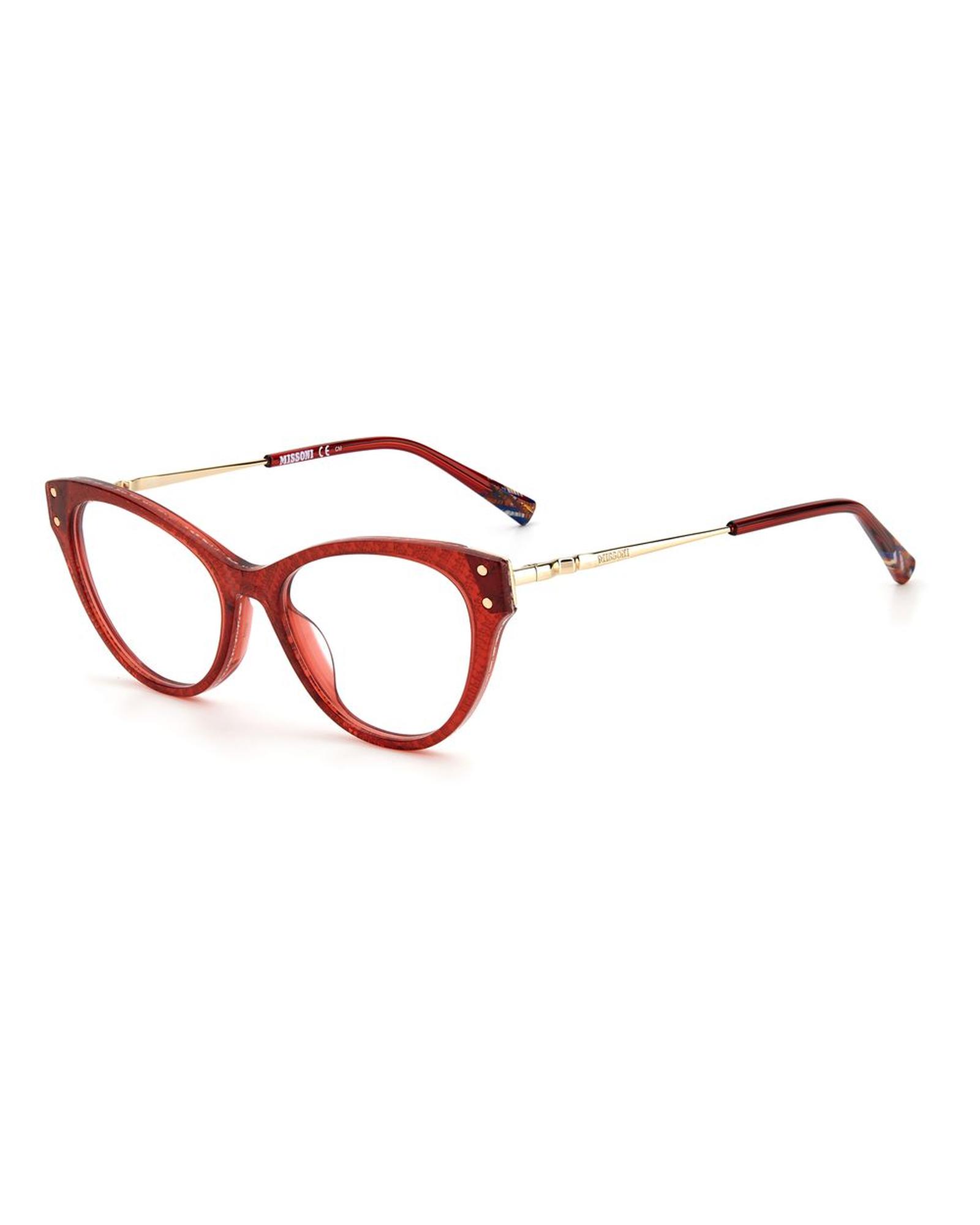 V539-MIMIS0044LHFAC-202506170916-00 Missoni Women's Burgundy Acetate Frames - One Size - Image 1