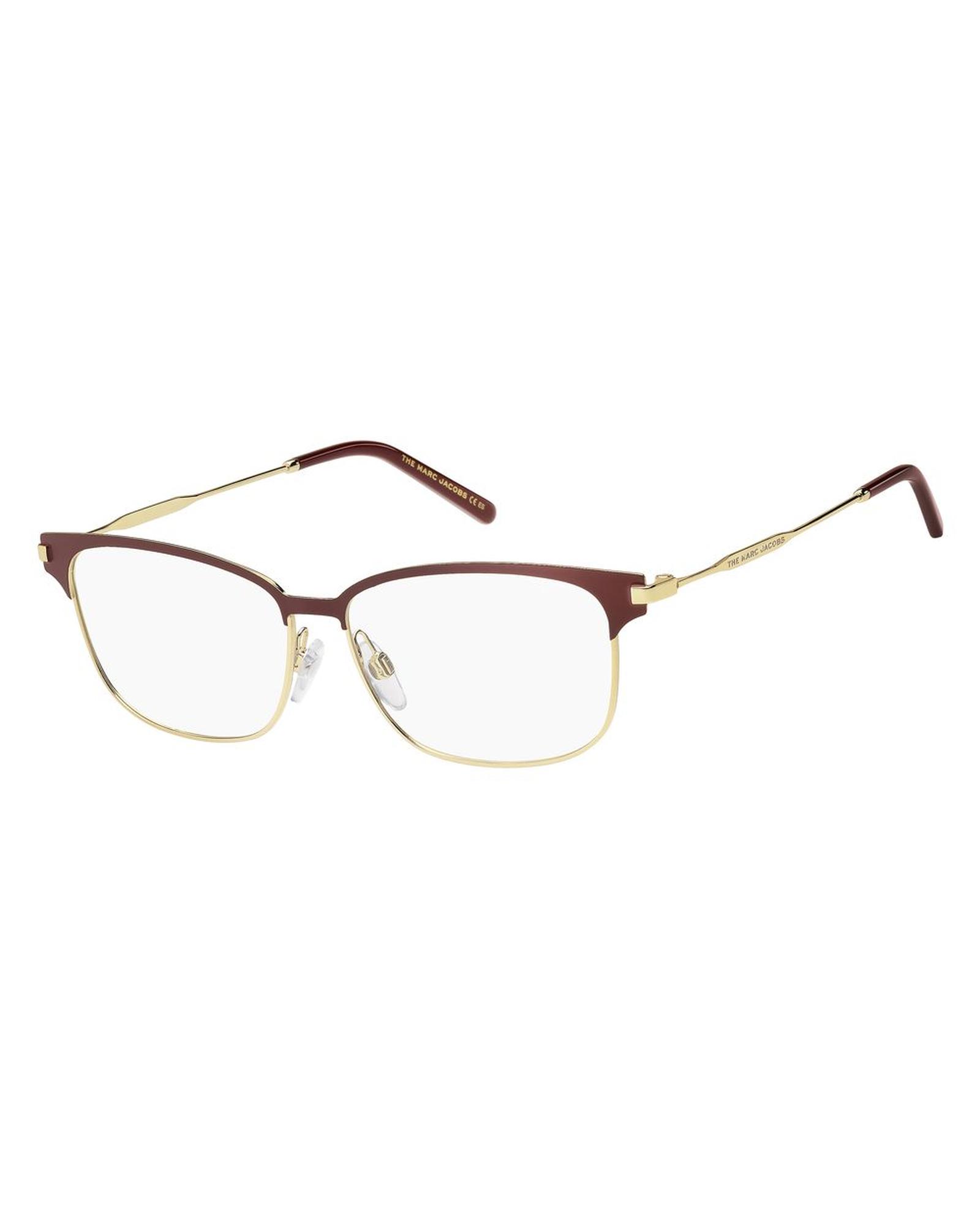 V539-MJMARC535LHFAC-202506170922-00 Marc Jacobs Women's Burgundy Metal Frames - One Size - Image 1