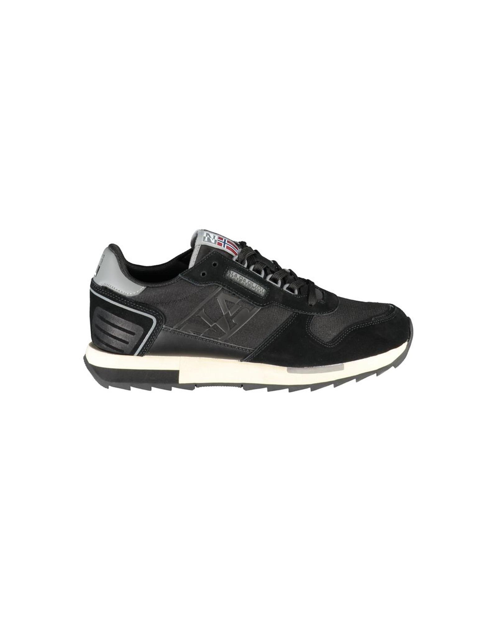 V539-NA-23116-EU43US10-202506171132-00 Napapijri Men's Black Polyester Sneaker - 43 EU - Image 1