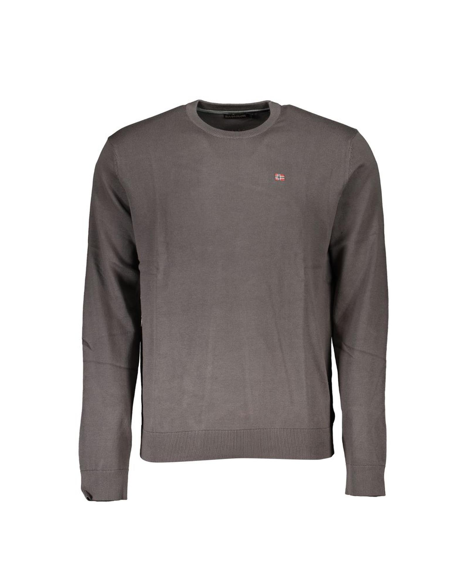 V539-NA-25329-M-170393-00 Napapijri Men's Gray Cotton Shirt - M - Image 1