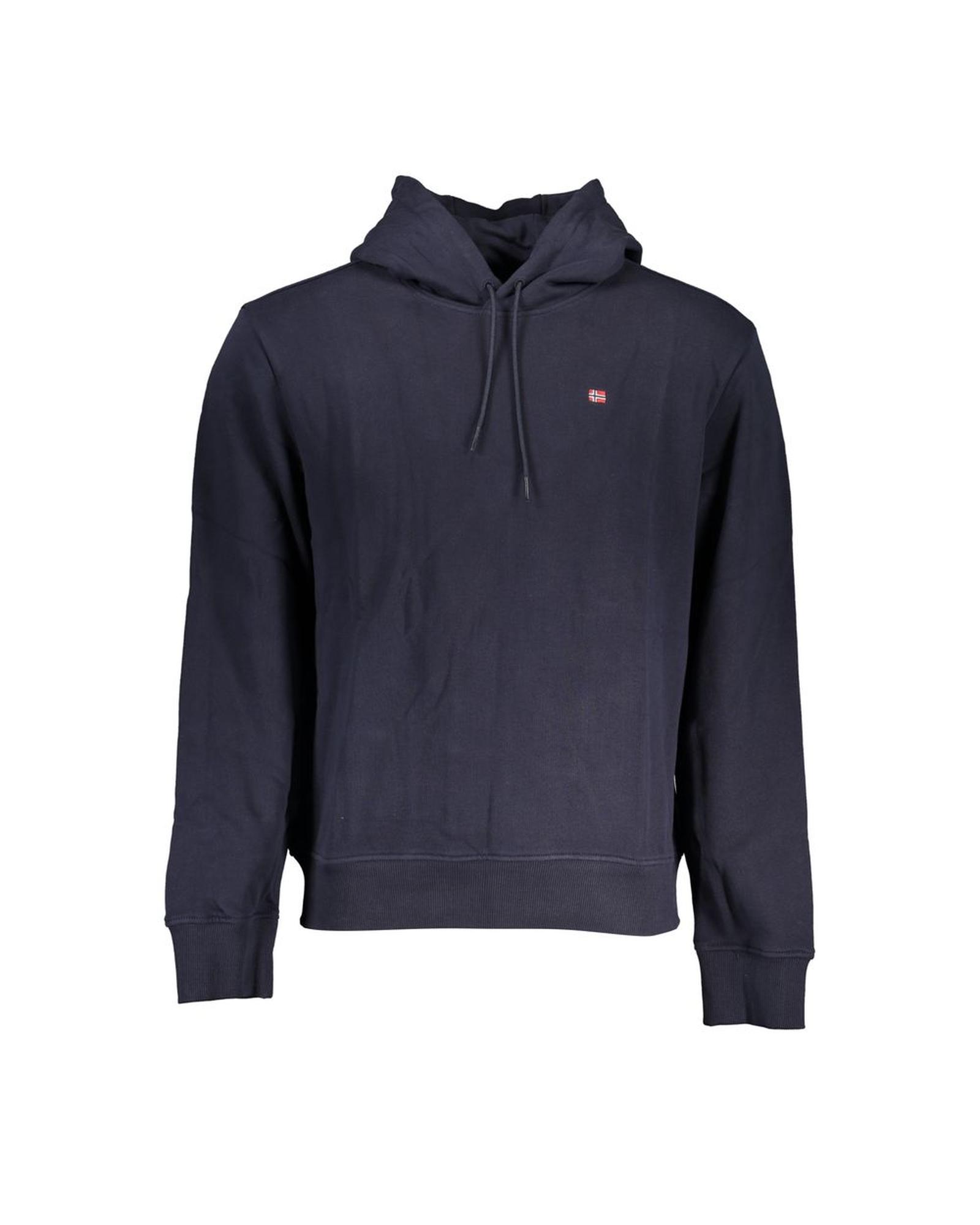 V539-NA-28075-M-169721-00 Napapijri Men's Blue Cotton Sweater - M - Image 1