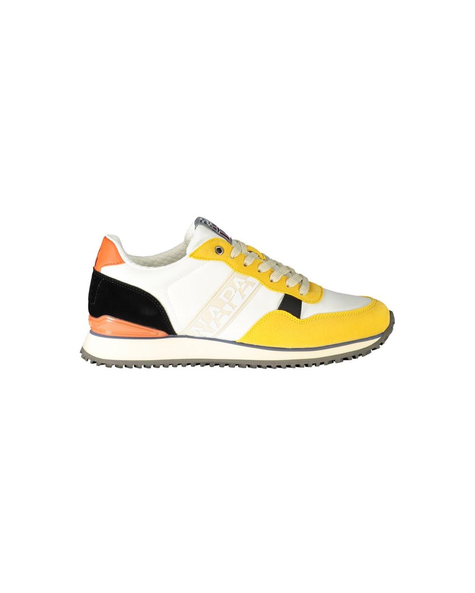 V539-NA-29843-EU43US10-202506171210-00 Napapijri Men's Yellow Polyester Sneaker - 43 EU - Image 1