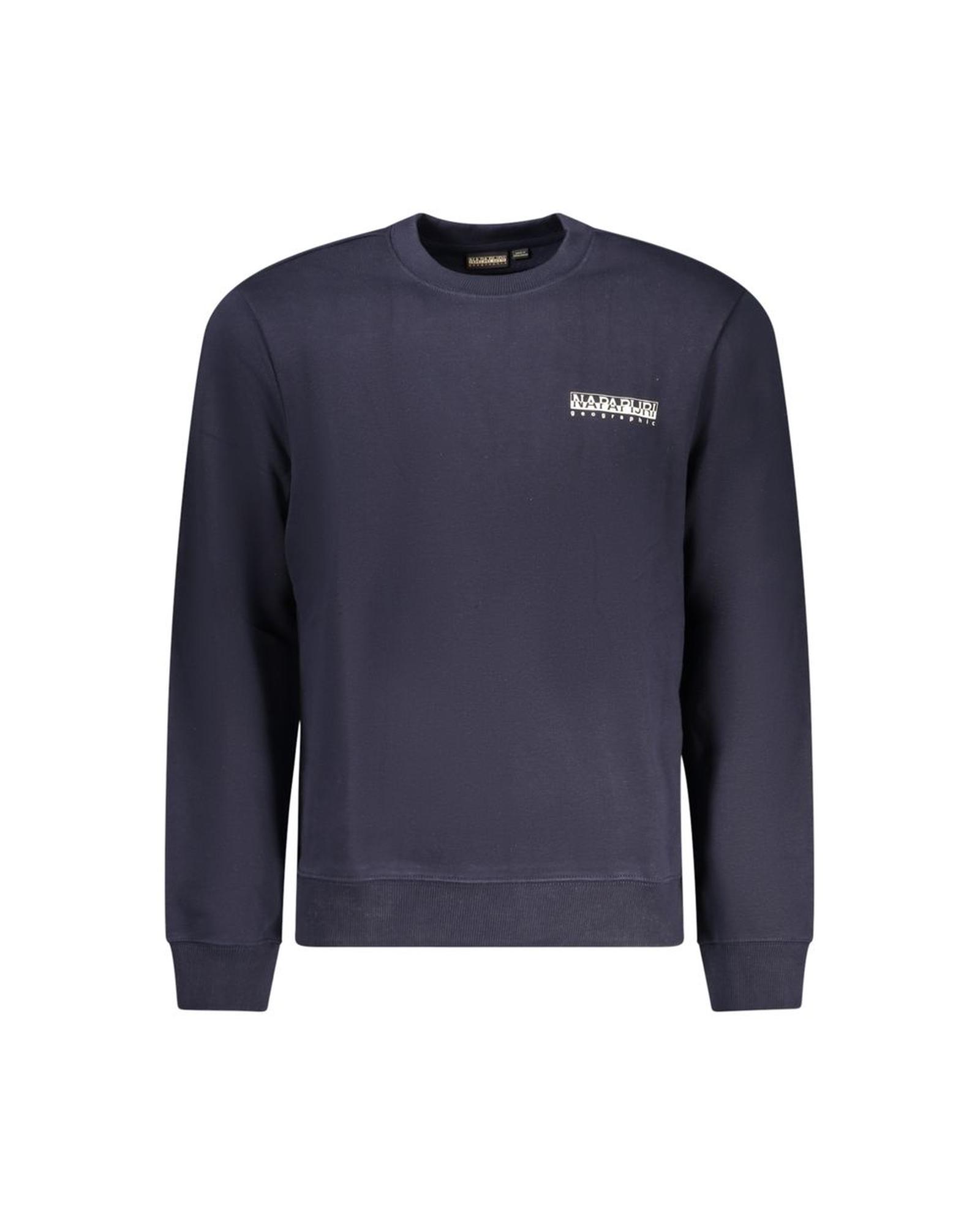 V539-NA-32132-XXL-202506171237-00 Napapijri Men's Blue Cotton Sweater - 2XL - Image 1