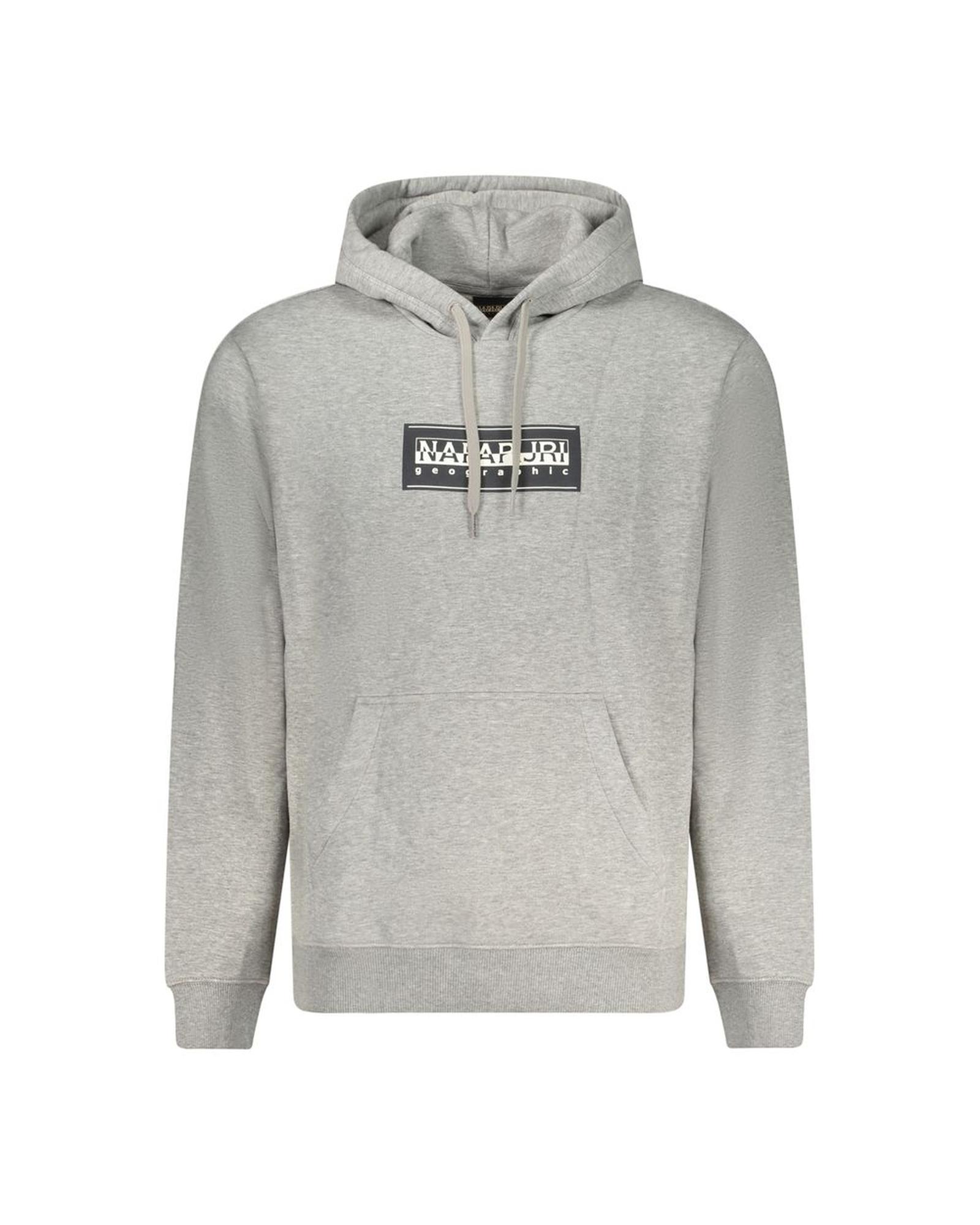 V539-NA-32150-XXL-202506171240-00 Napapijri Men's Gray Cotton Sweater - 2XL - Image 1