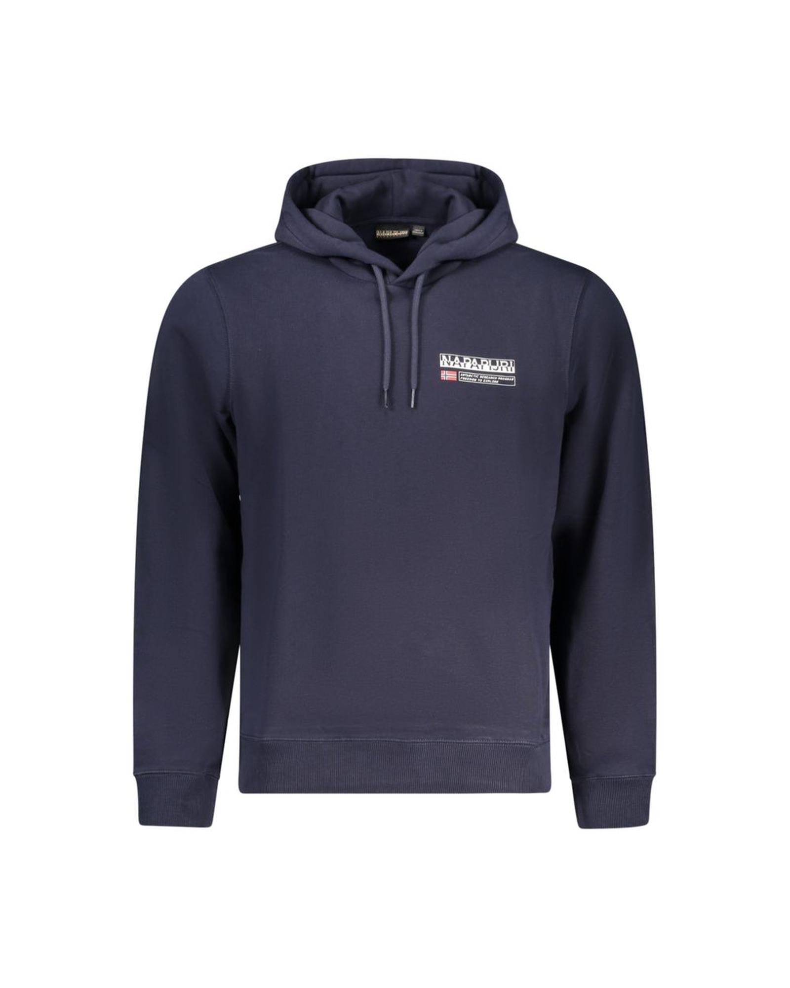 V539-NA-32153-XXL-202506171241-00 Napapijri Men's Blue Cotton Sweater - 2XL - Image 1