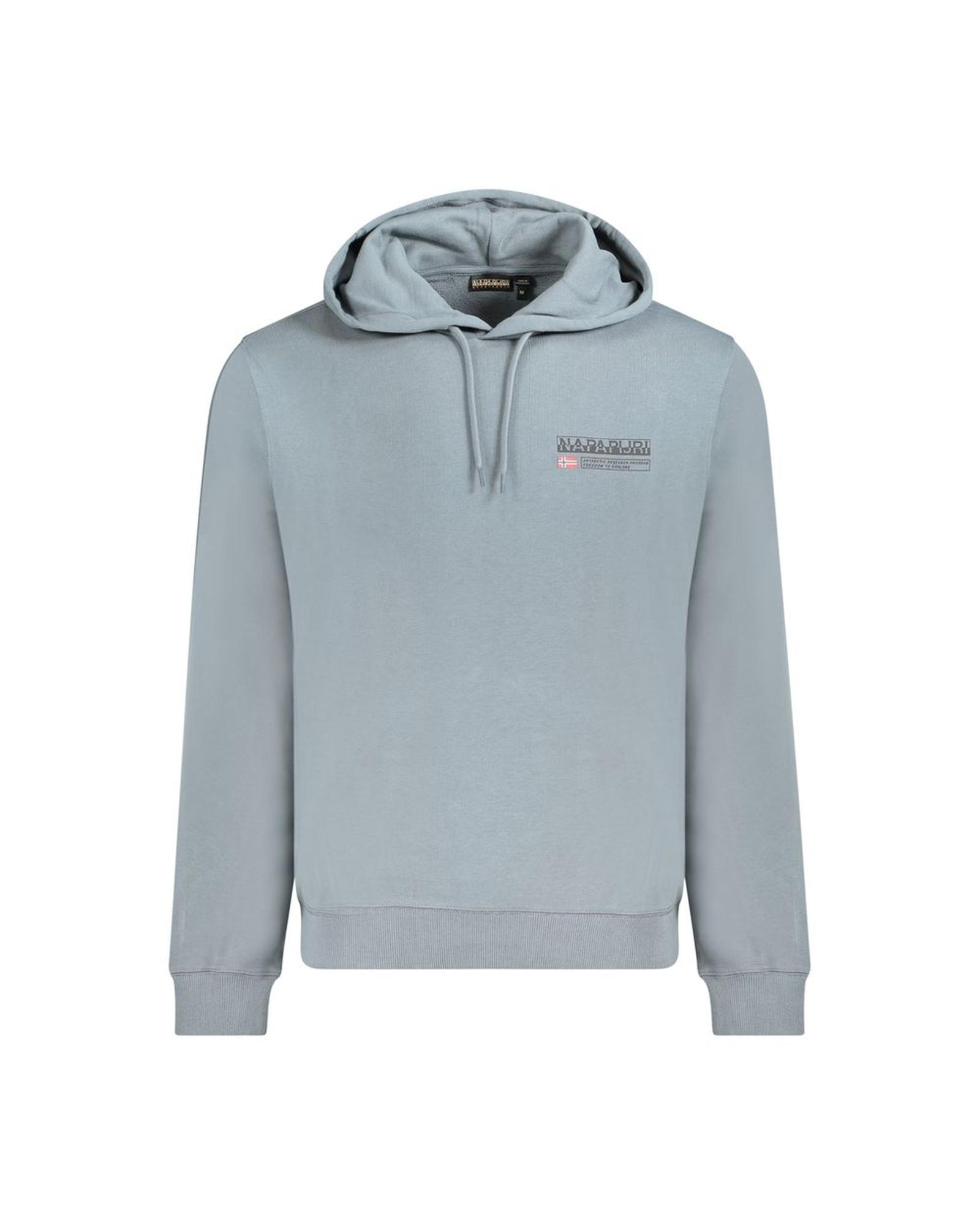 V539-NA-35680-XL-202506171252-00 Napapijri Men's Gray Cotton Sweater - XL - Image 1