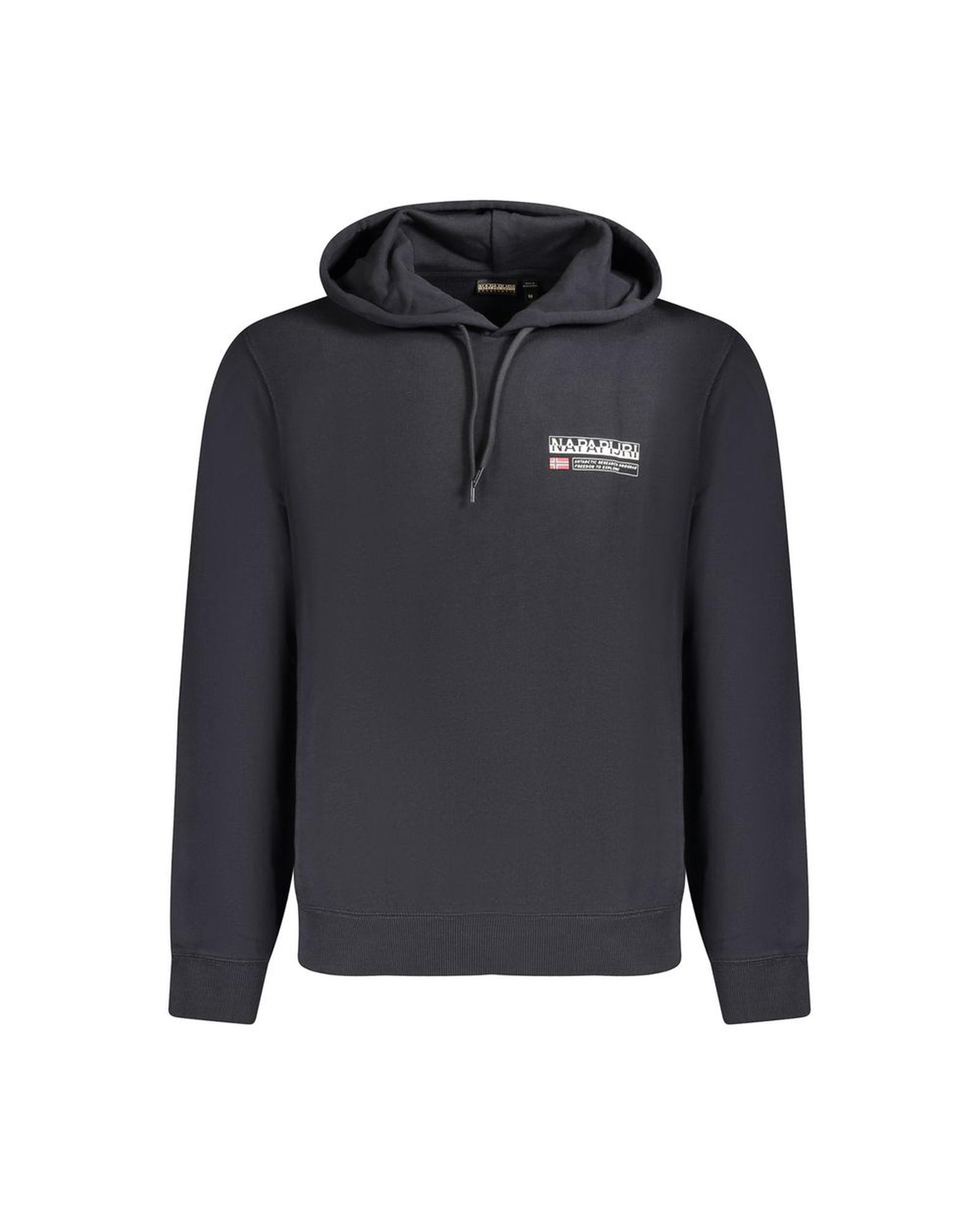 V539-NA-35697-M-202506171322-00 Napapijri Men's Black Cotton Sweater - M - Image 1