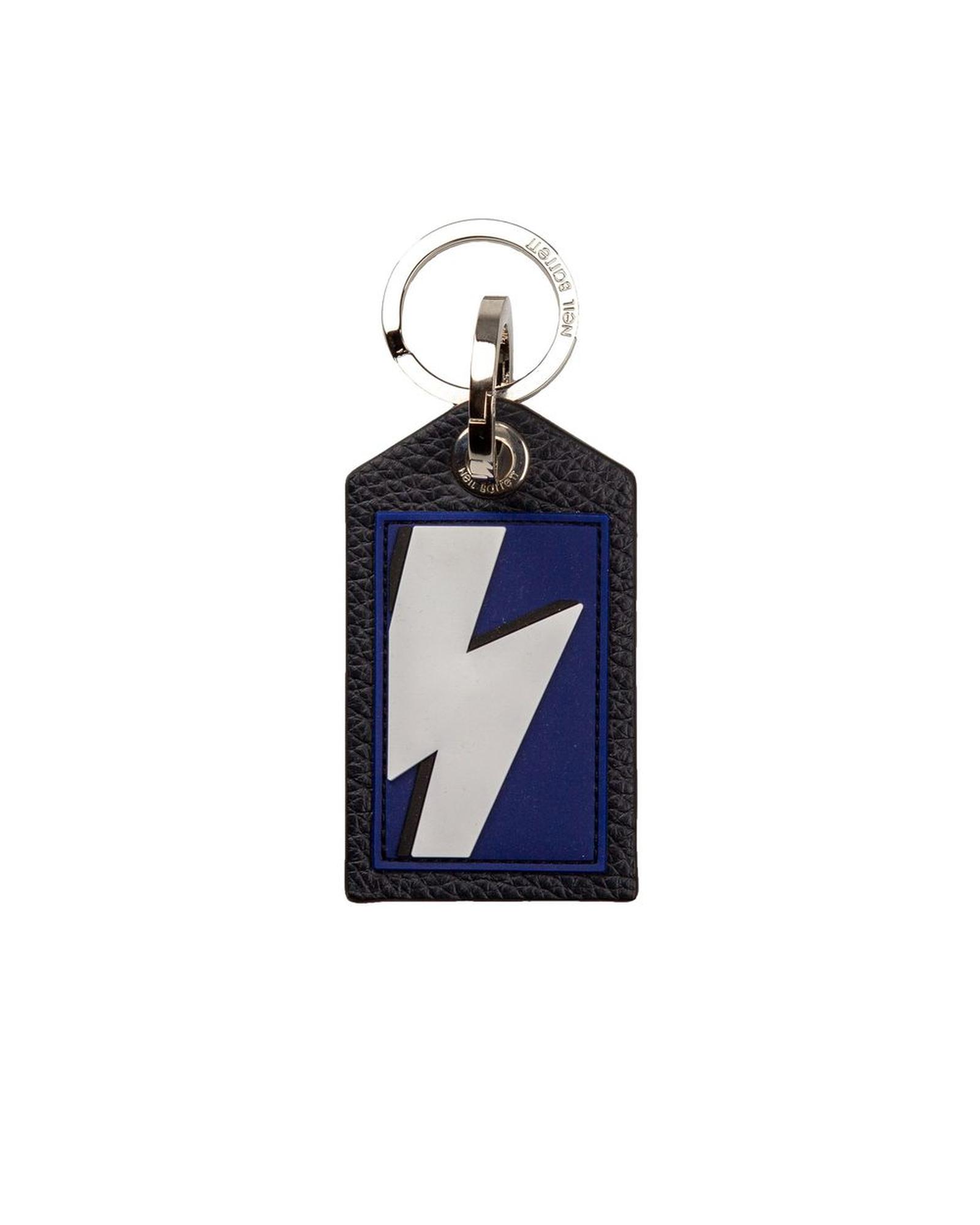 V539-NE-21071-202506171202-00 Neil Barrett Men's Blue Rubber Keychain - One Size - Image 1