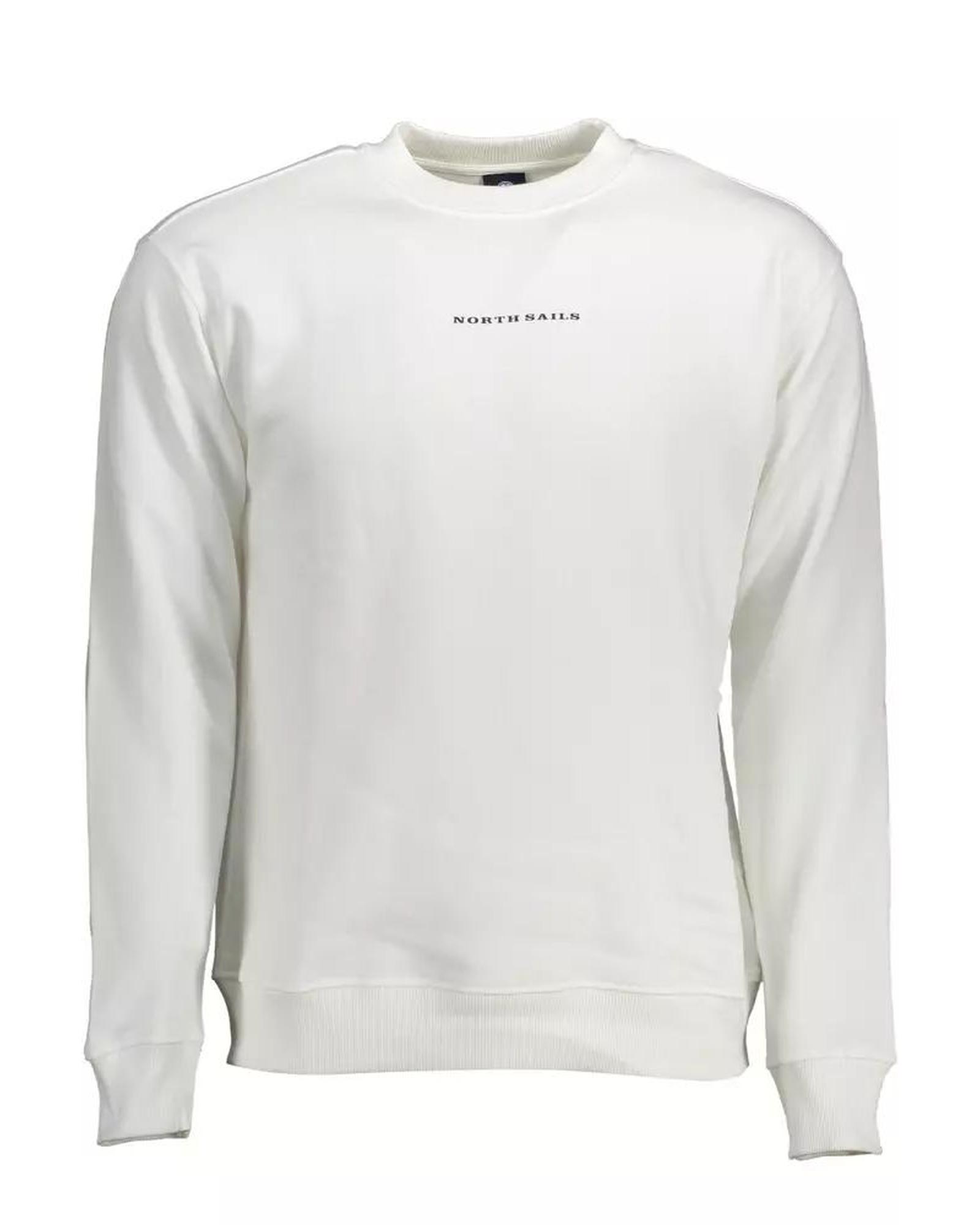 V539-NO-12585-XL-202506171215-00 North Sails Men's White Cotton Sweater - XL - Image 1