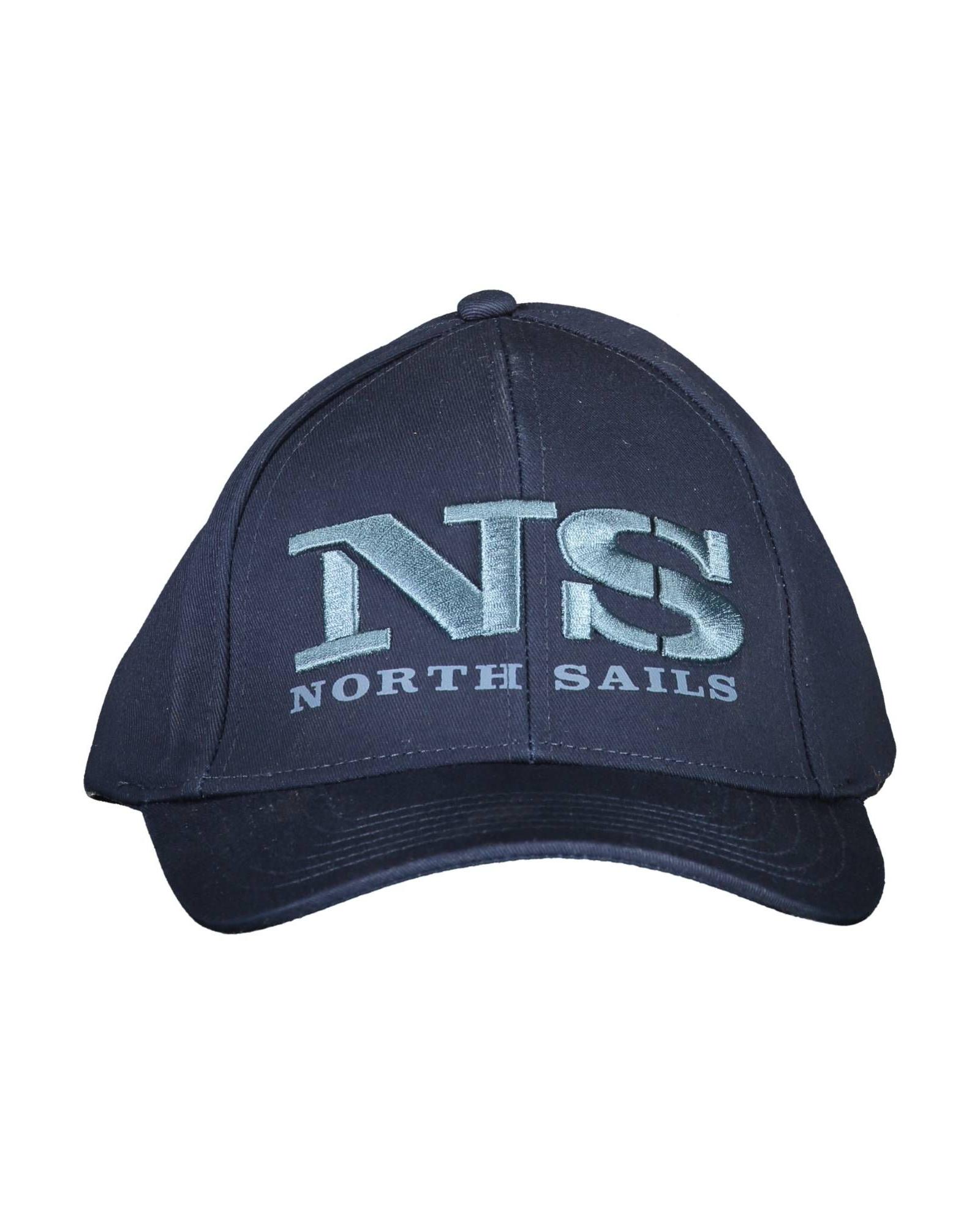 V539-NO-16332-202506171226-00 North Sails Men's Chic Blue Embroidered Cotton Cap - One Size - Image 1