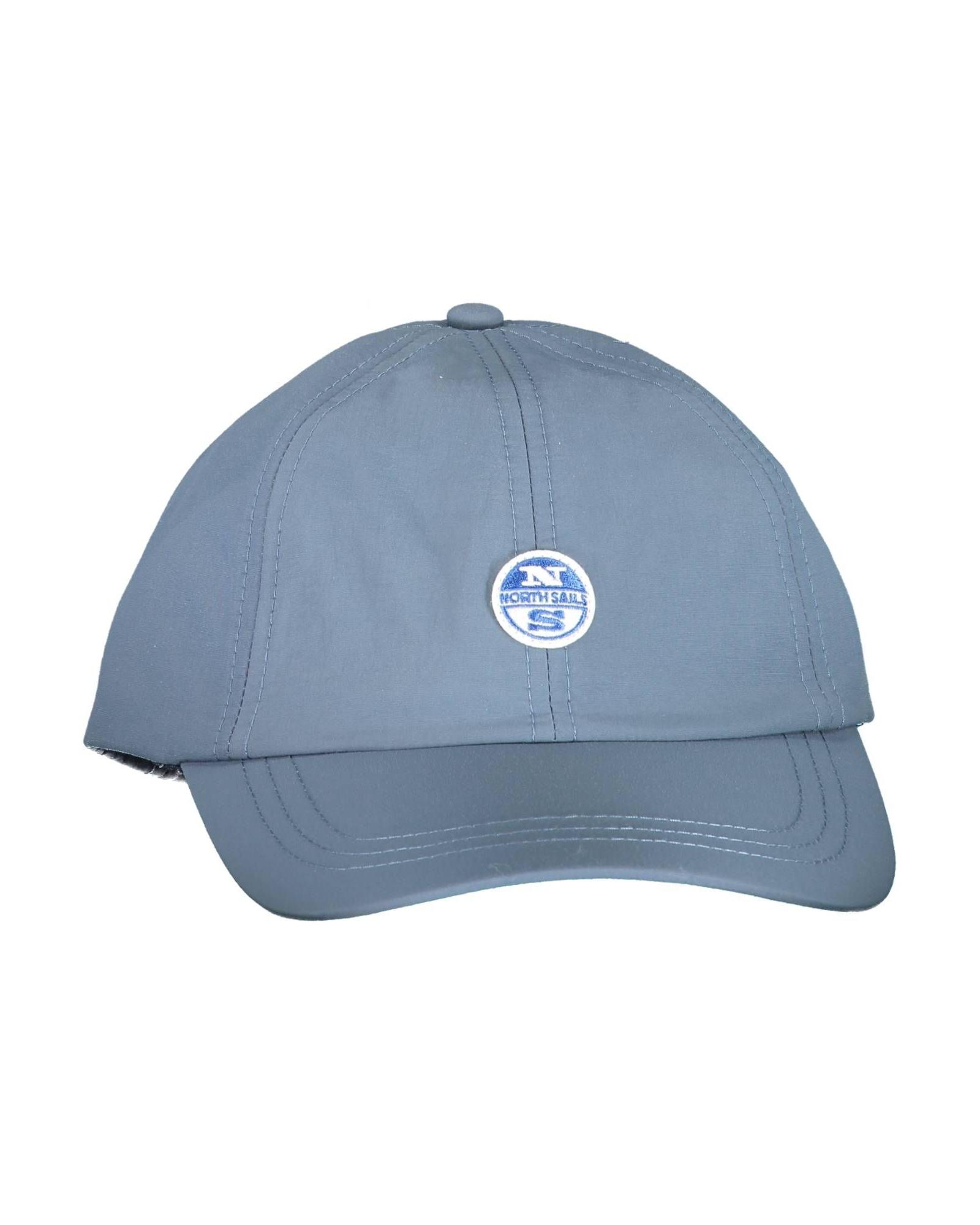 V539-NO-16344-202506171230-00 North Sails Men's Chic Blue Visor Cap with Logo Accent - One Size - Image 1