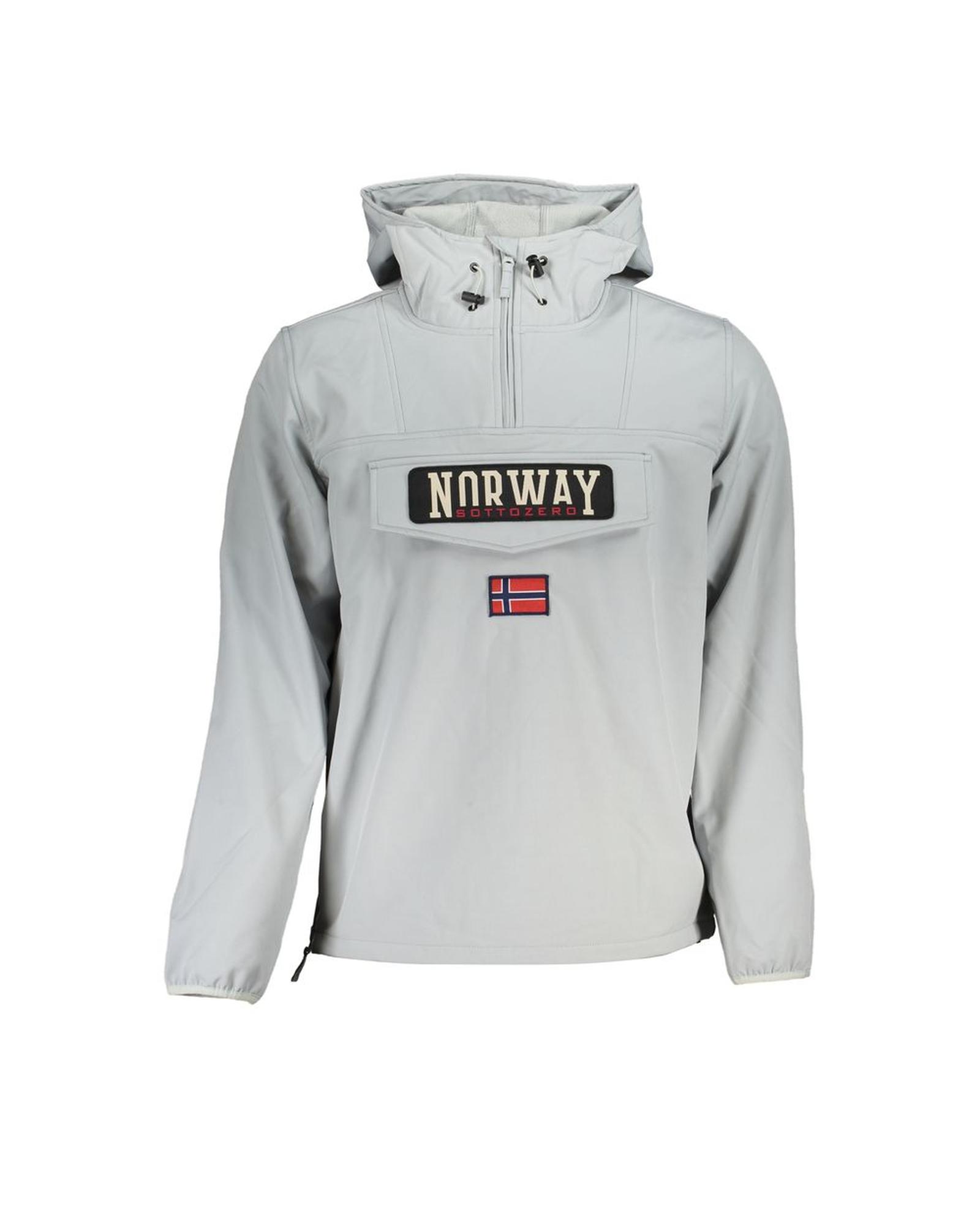 V539-NO-25568-XL-202506171510-00 Norway 1963 Men's Gray Polyester Jacket - XL - Image 1