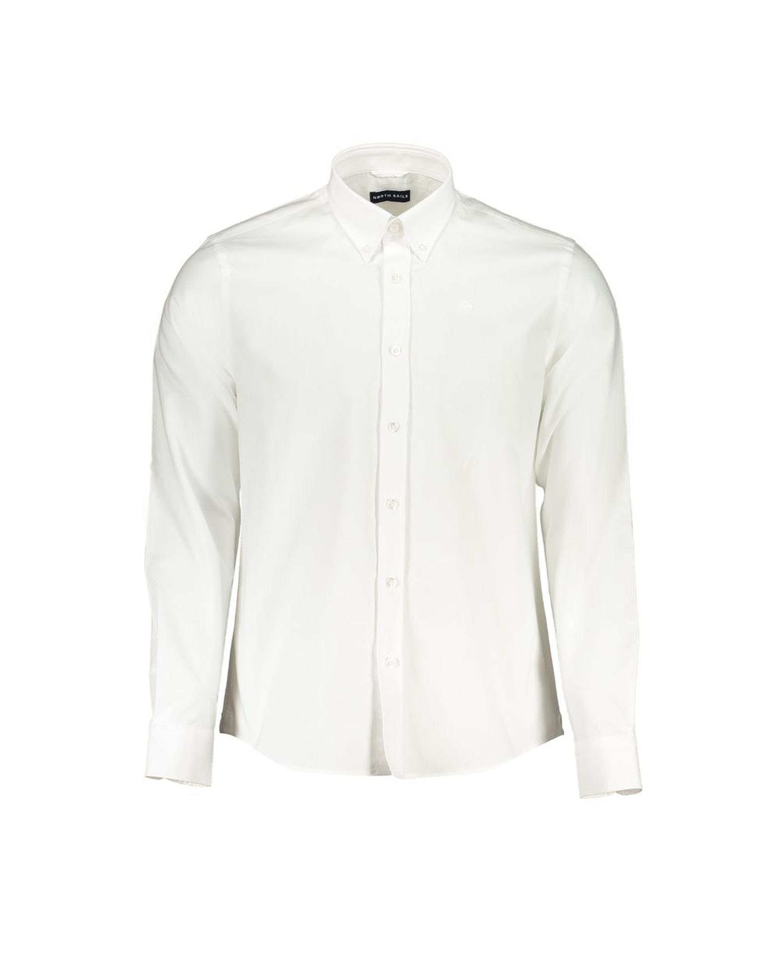 V539-NO-29877-M-202506171917-00 North Sails Men's White Cotton Shirt - M - Image 1