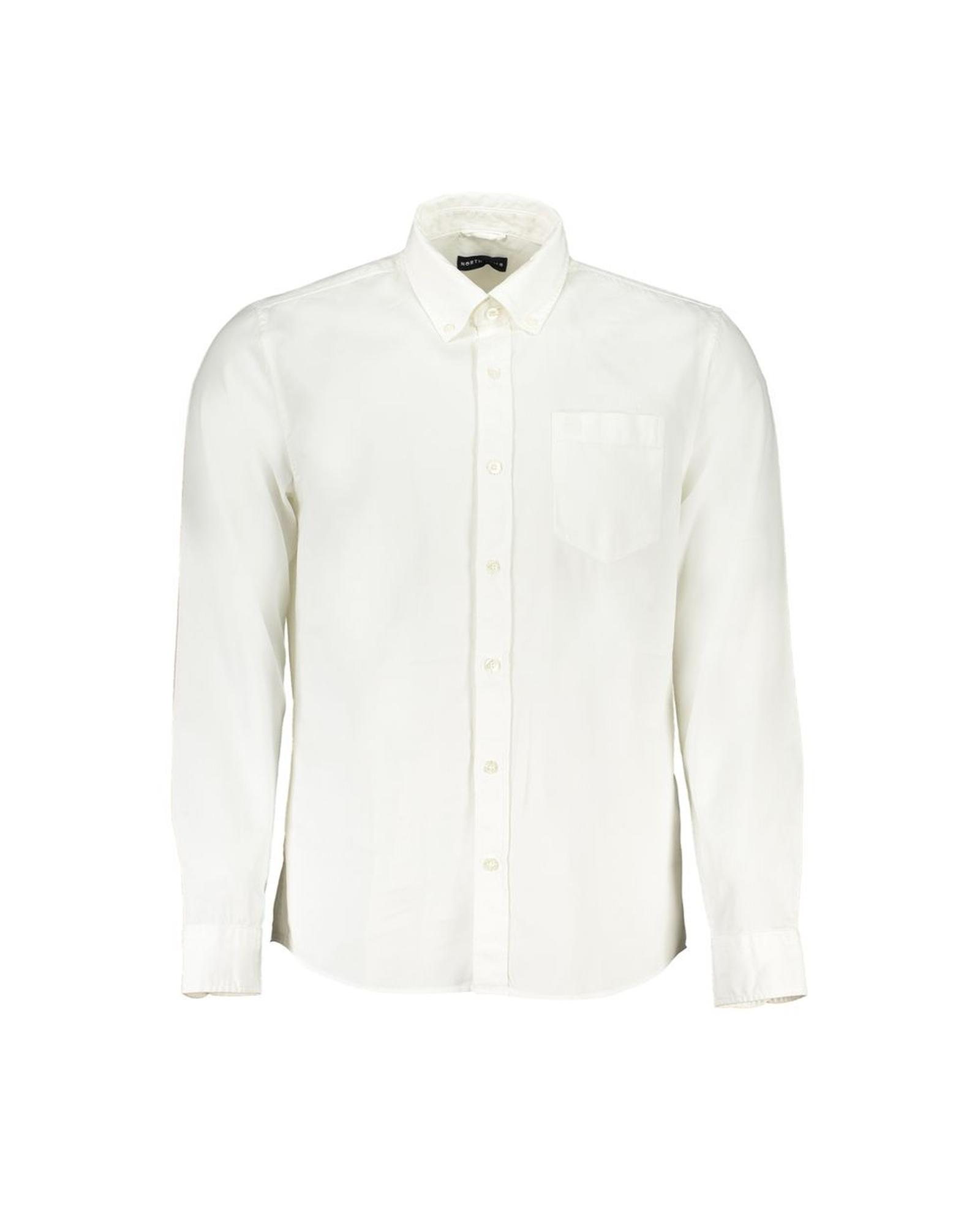 V539-NO-29902-S-202506171925-00 North Sails Men's White Cotton Shirt - S - Image 1