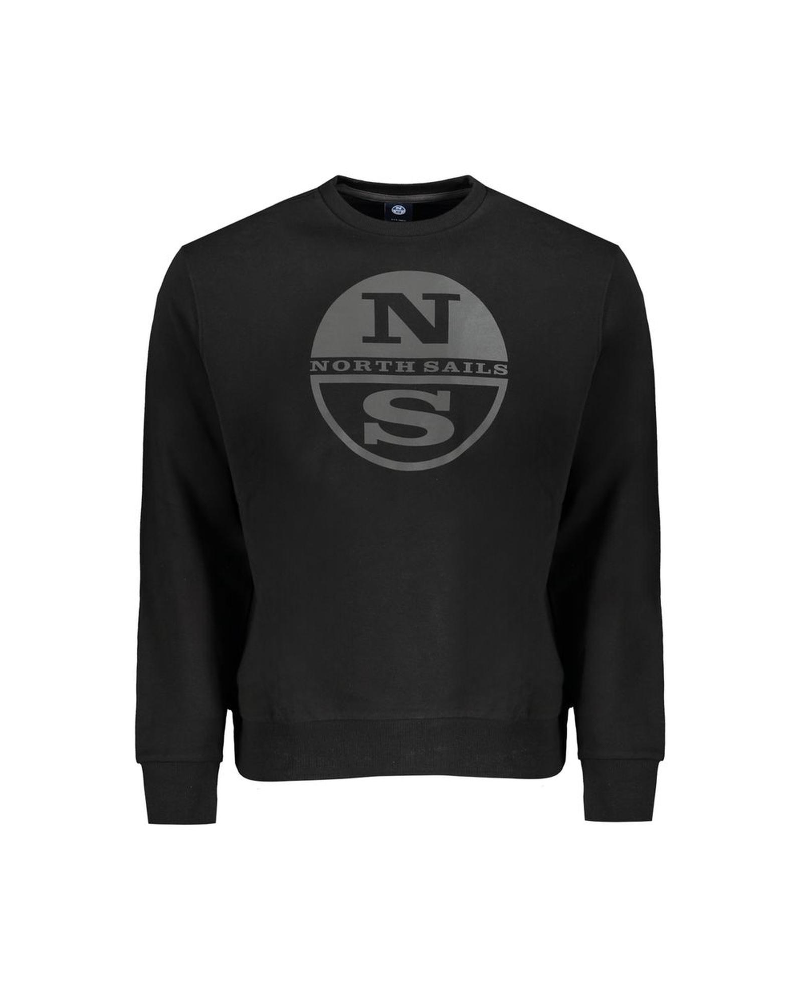 V539-NO-31760-XL-202506171953-00 North Sails Men's Black Cotton Sweater - XL - Image 1