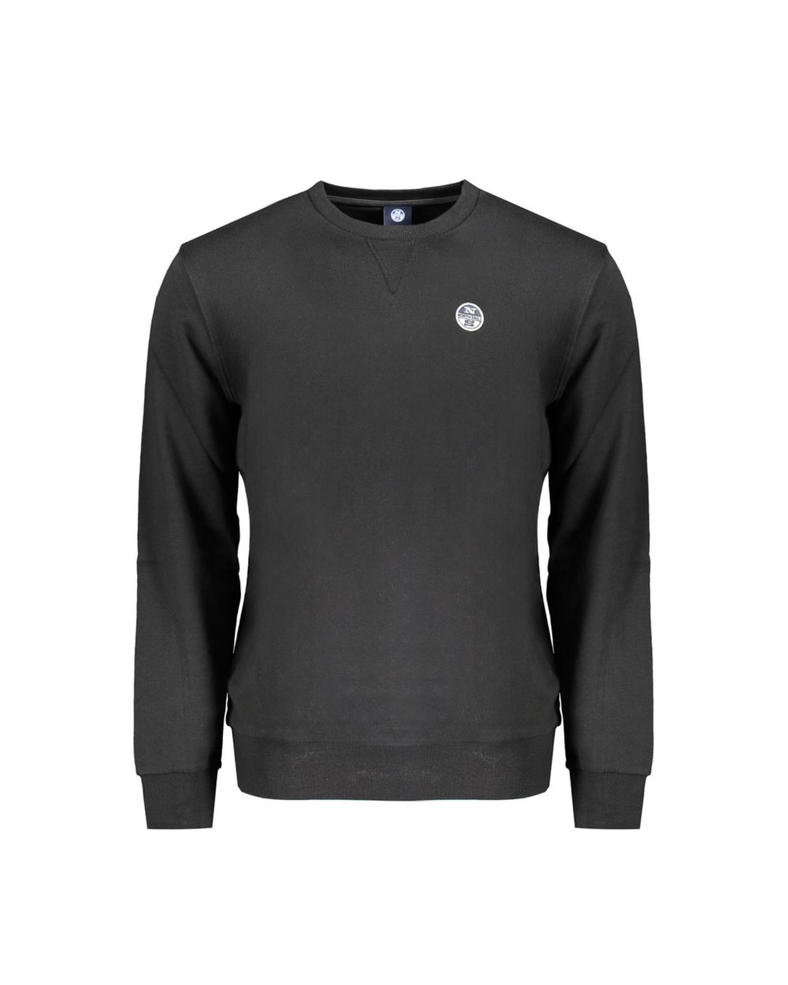 V539-NO-31761-M-202506171954-00 North Sails Men's Black Cotton Sweater - M - Image 1