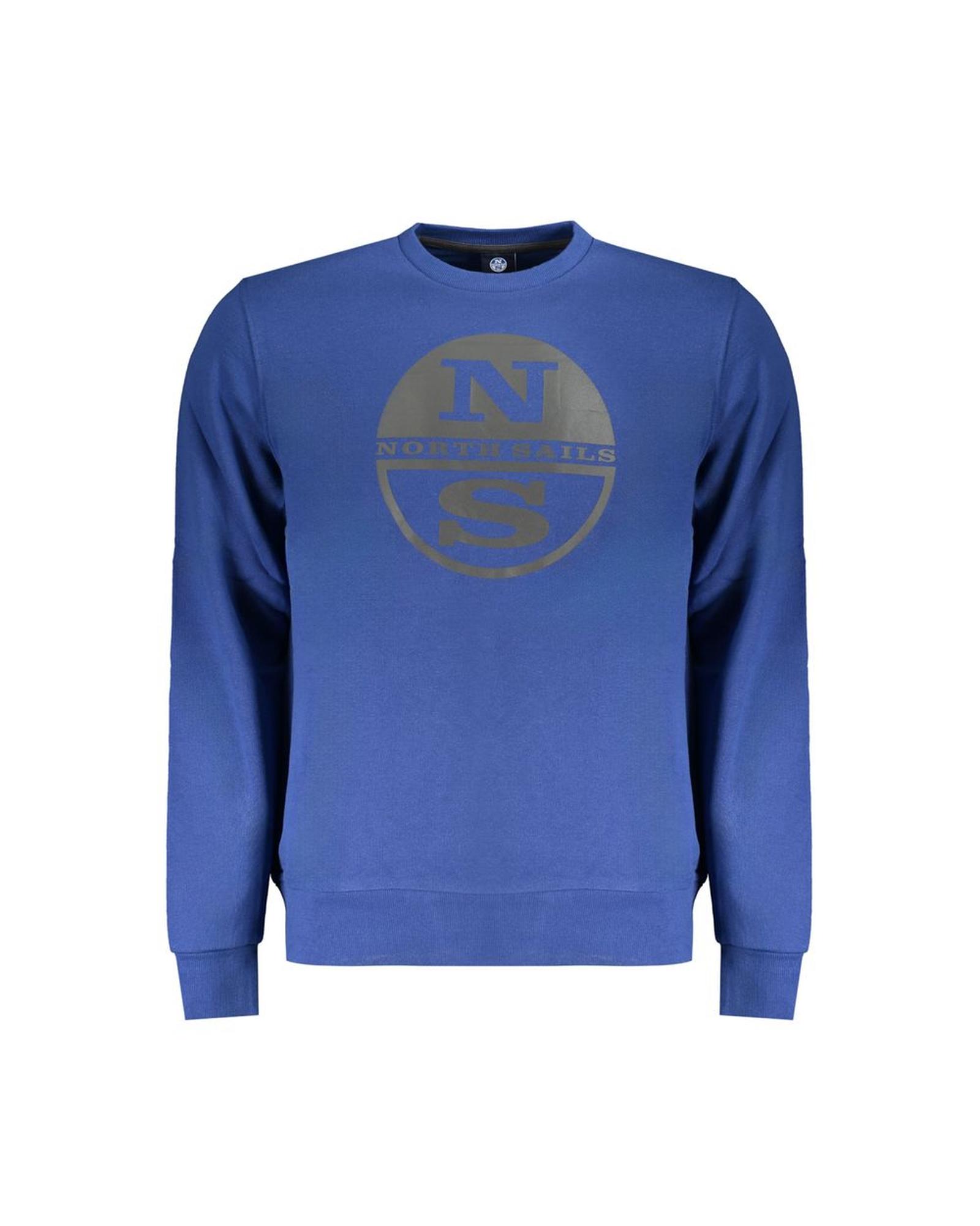 V539-NO-31762-XL-202506172011-00 North Sails Men's Blue Cotton Sweater - XL - Image 1