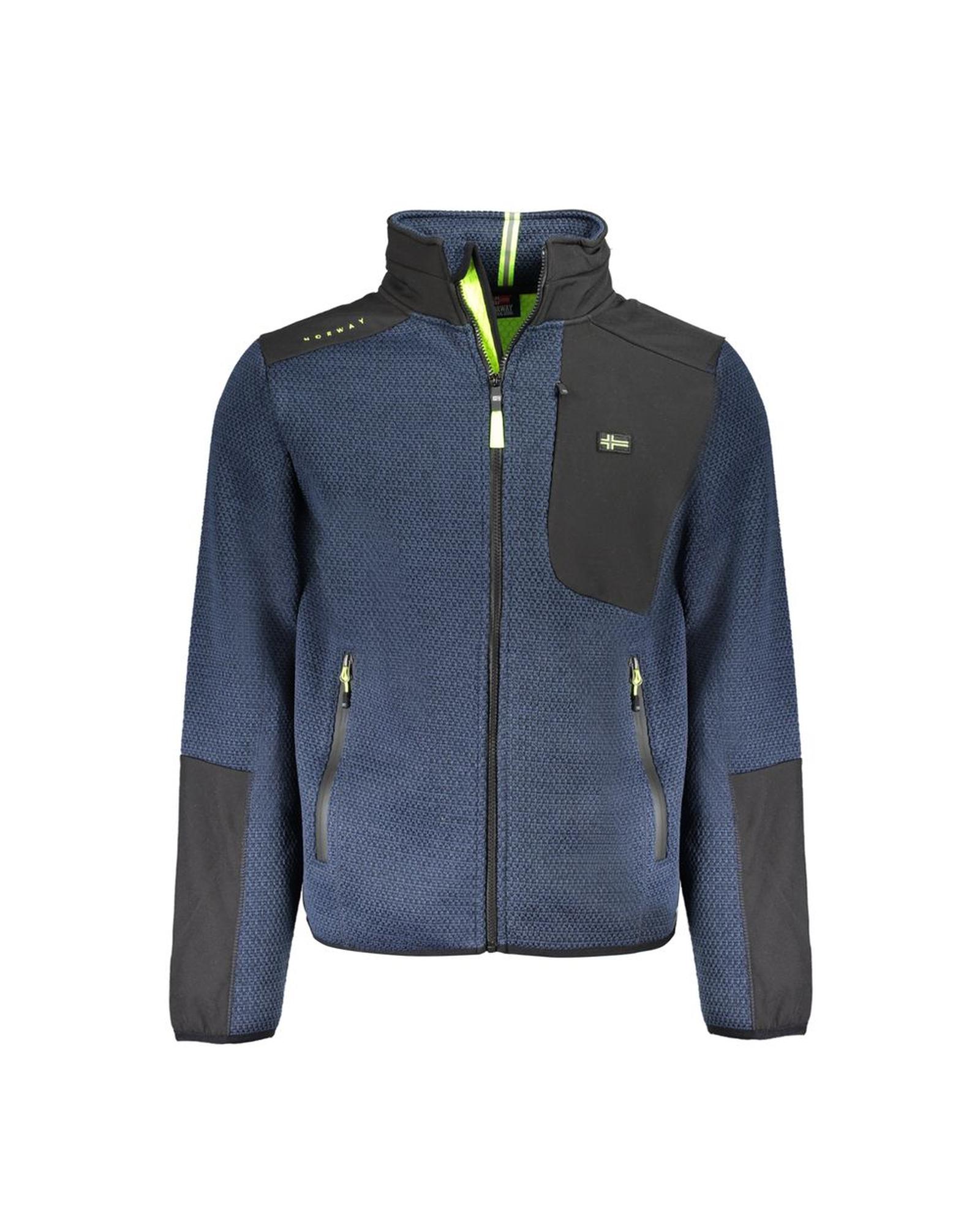 V539-NO-31839-XL-202506171722-00 Norway 1963 Men's Blue Polyester Jacket - XL - Image 1