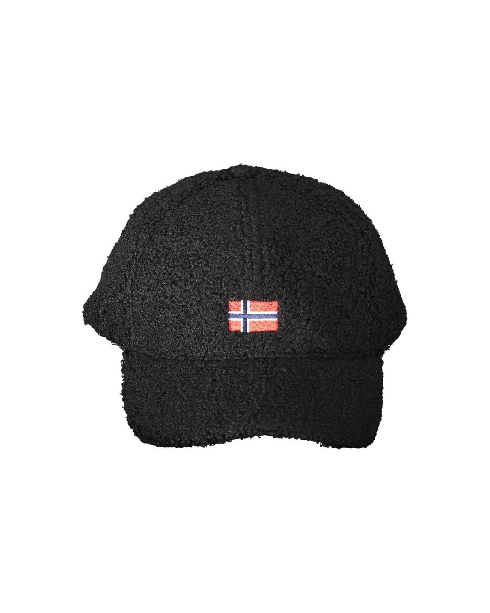 V539-NO-31965-202506171737-00 Norway 1963 Men's Black Polyester Cap - One Size - Image 1