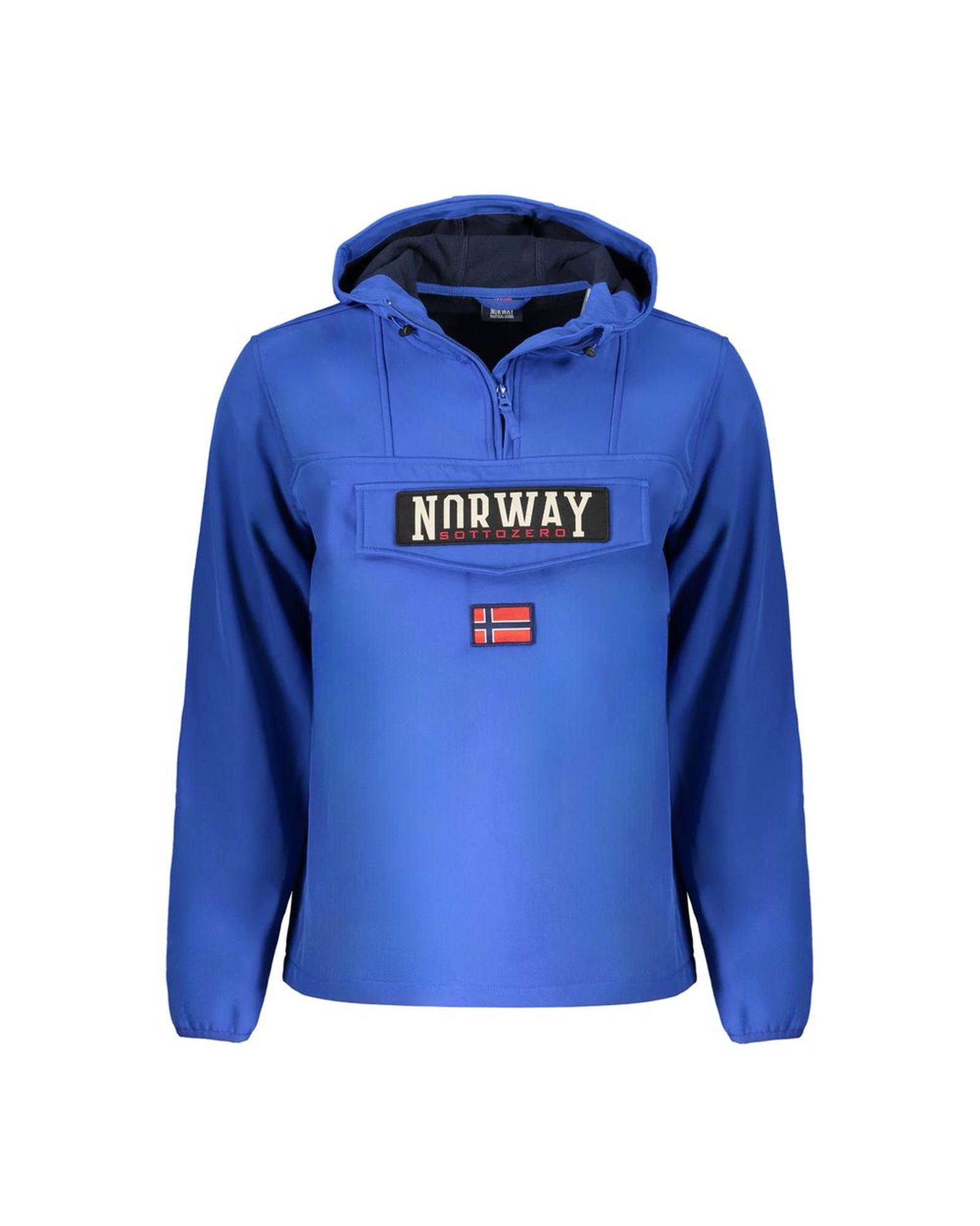 V539-NO-32043-L-202506171747-00 Norway 1963 Men's Blue Polyester Jacket - L - Image 1