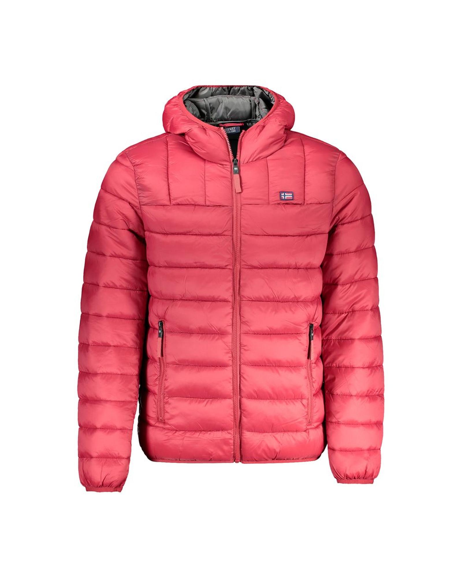 V539-NO-32268-M-202506171822-00 Norway 1963 Men's Red Polyamide Jacket - M - Image 1